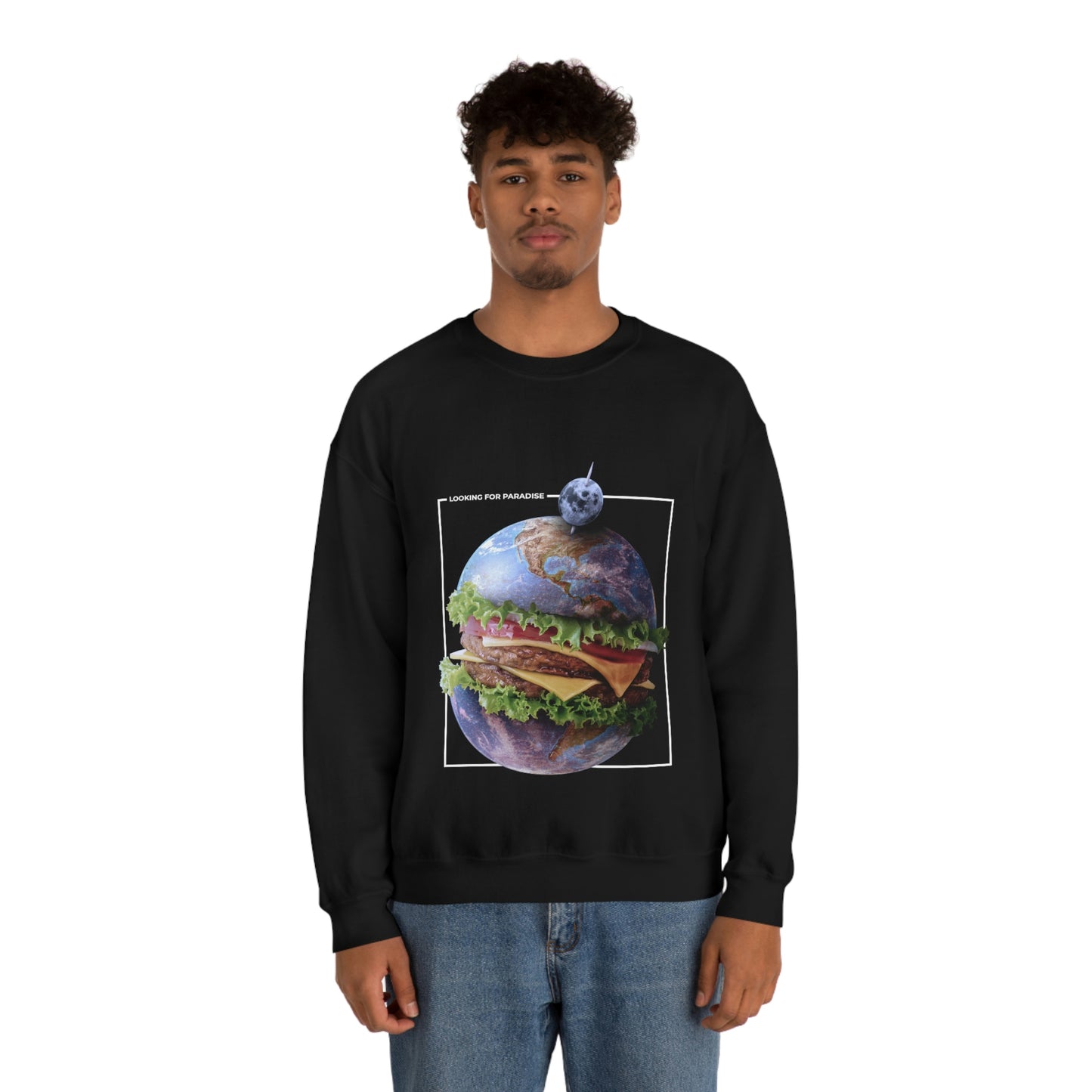 Planet Home Hamburger Y2k Aesthetic Sweatshirt