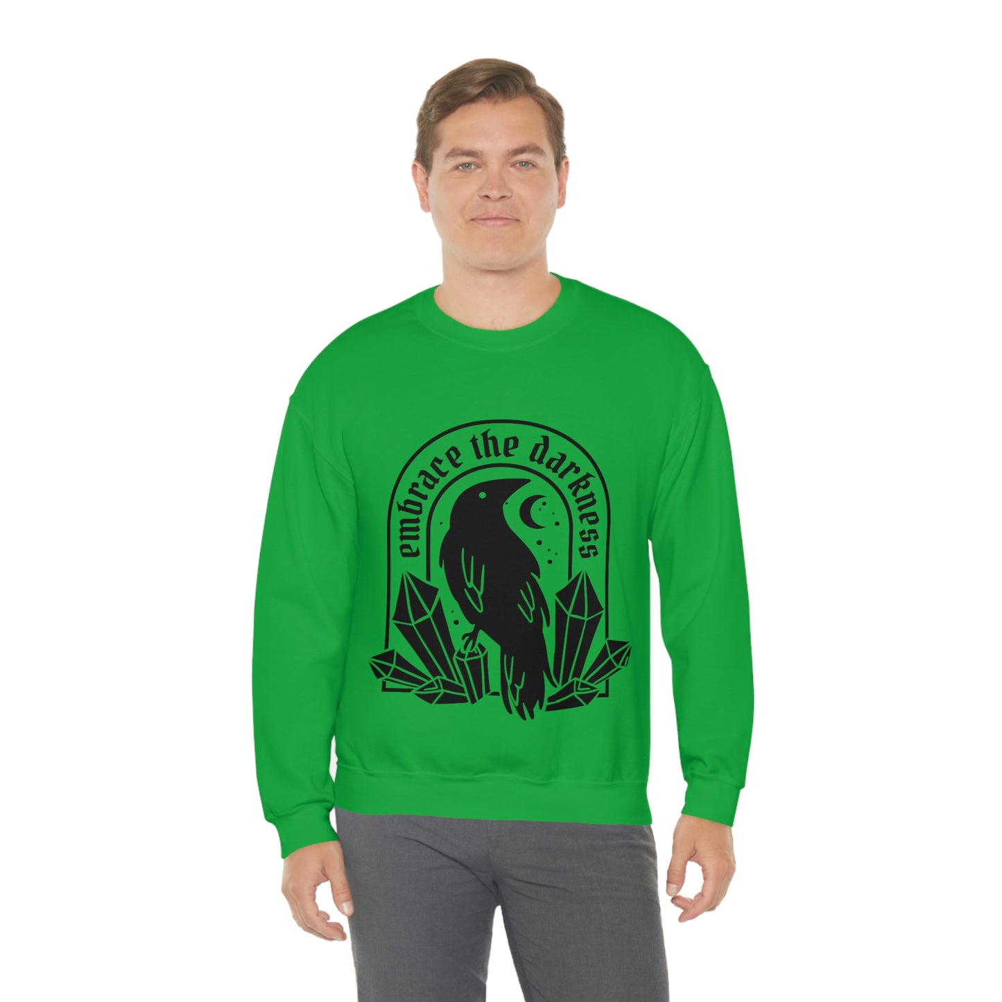 Embrace The Darkness Goth Aesthetic Sweatshirt