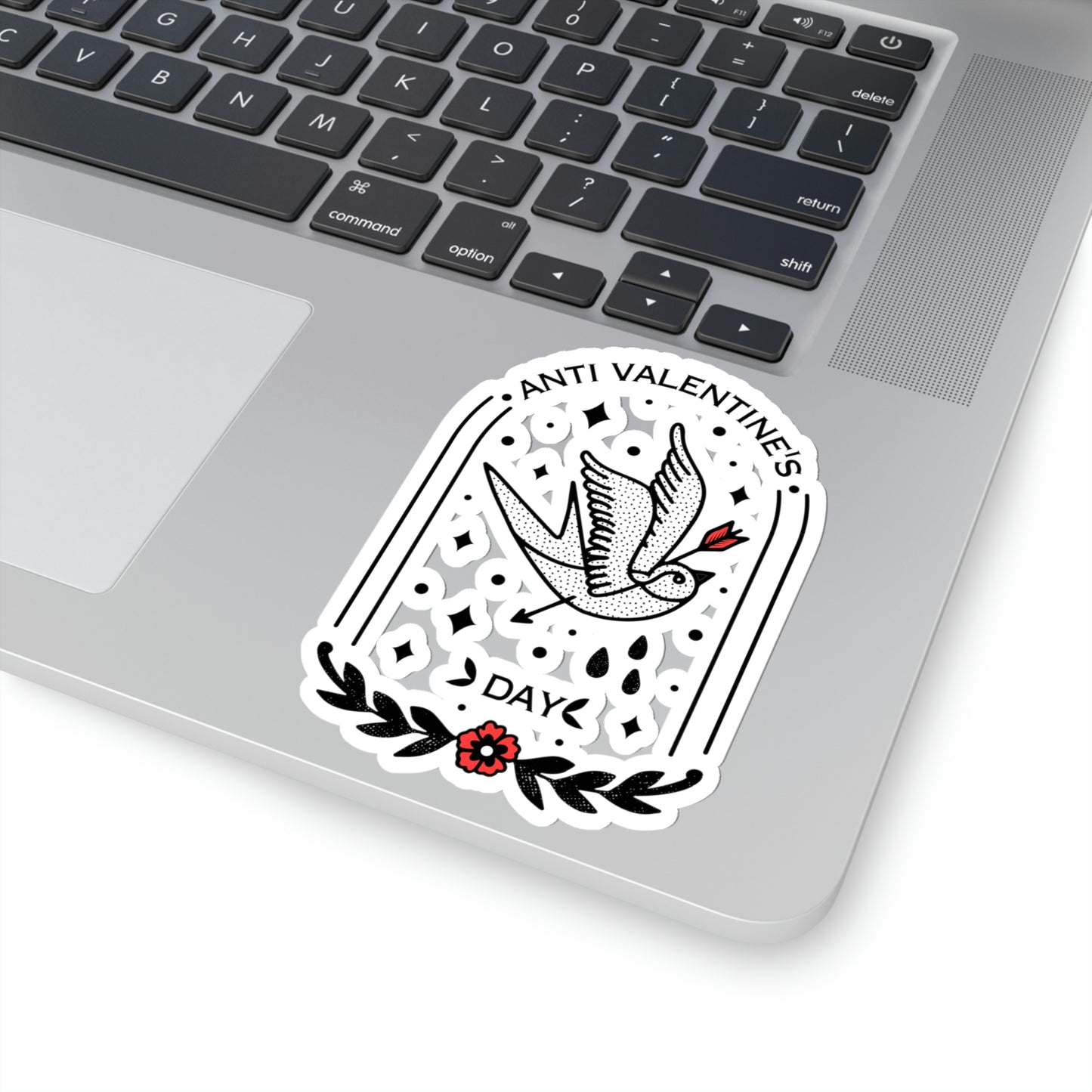 Anti Valentines Day Tattoo Aesthetic Sticker
