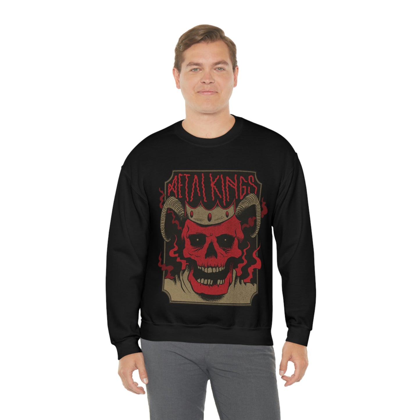 METAL KINGS BAND Goth Aesthetic Sweatshirt