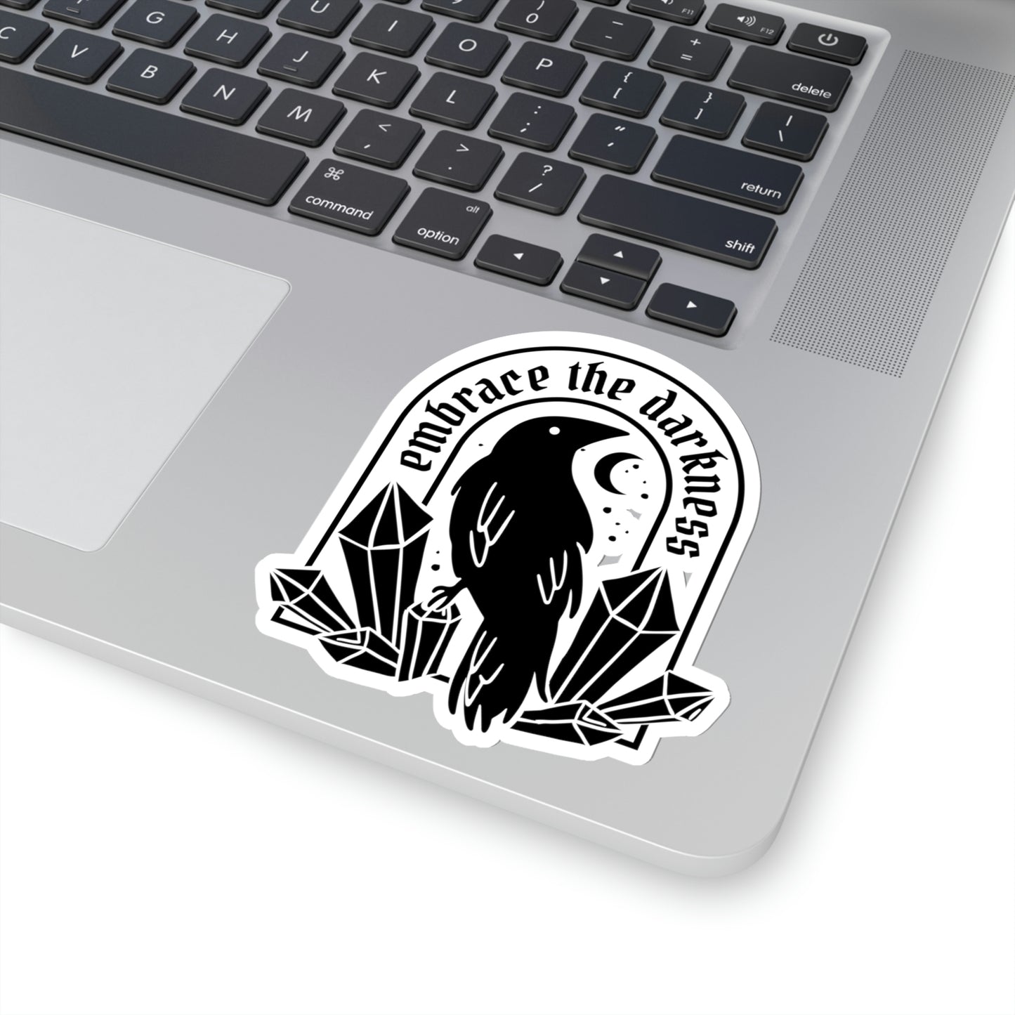 Embrace The Darkness Goth Aesthetic Sticker