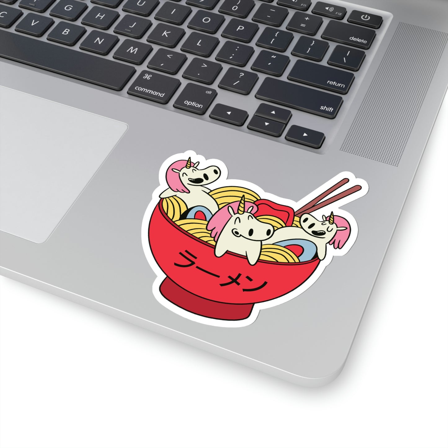 Japanese Aesthetic Unicorn In Ramen Sticker