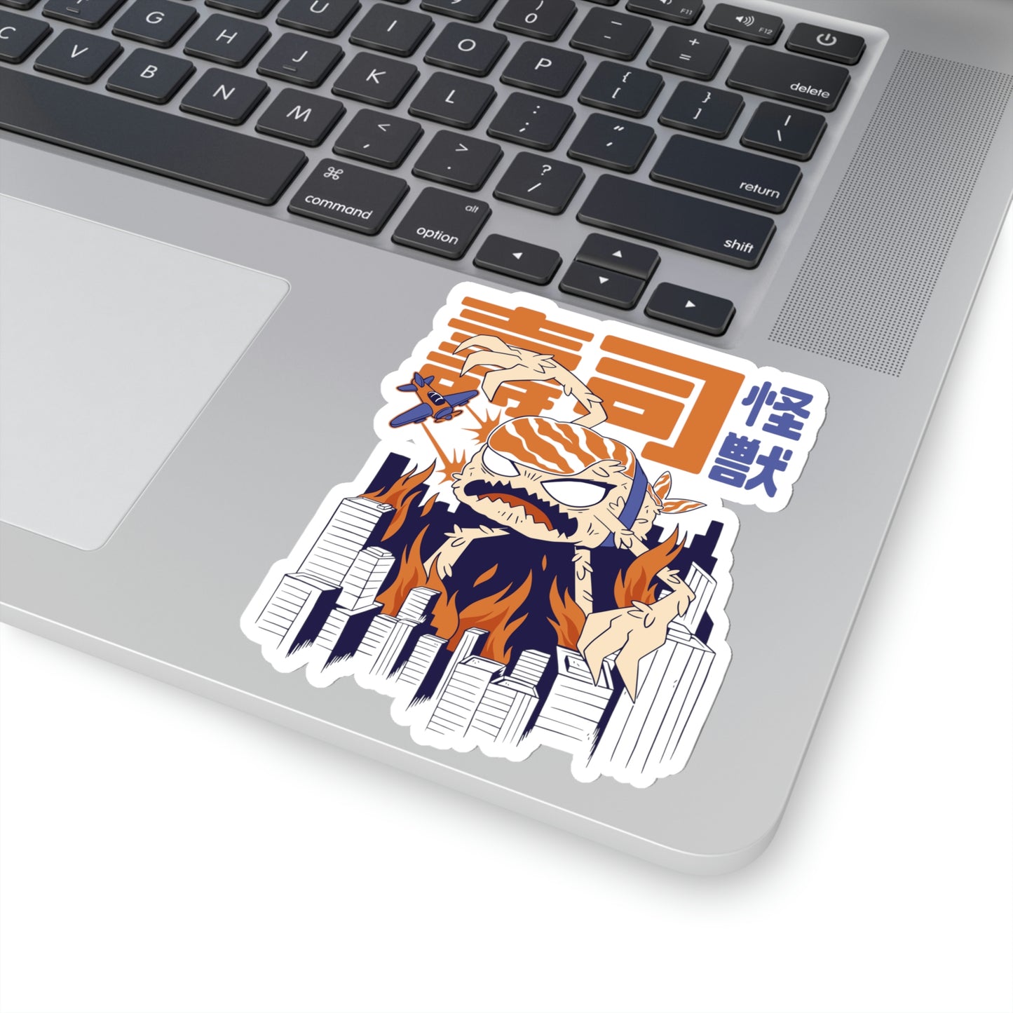 Japanese Aesthetic Sushi Kaiju Monster Sticker