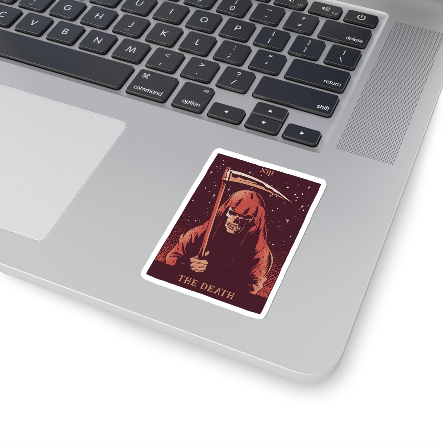 The Death Grim Reaper Tarot Card Goth Aesthetic Sticker