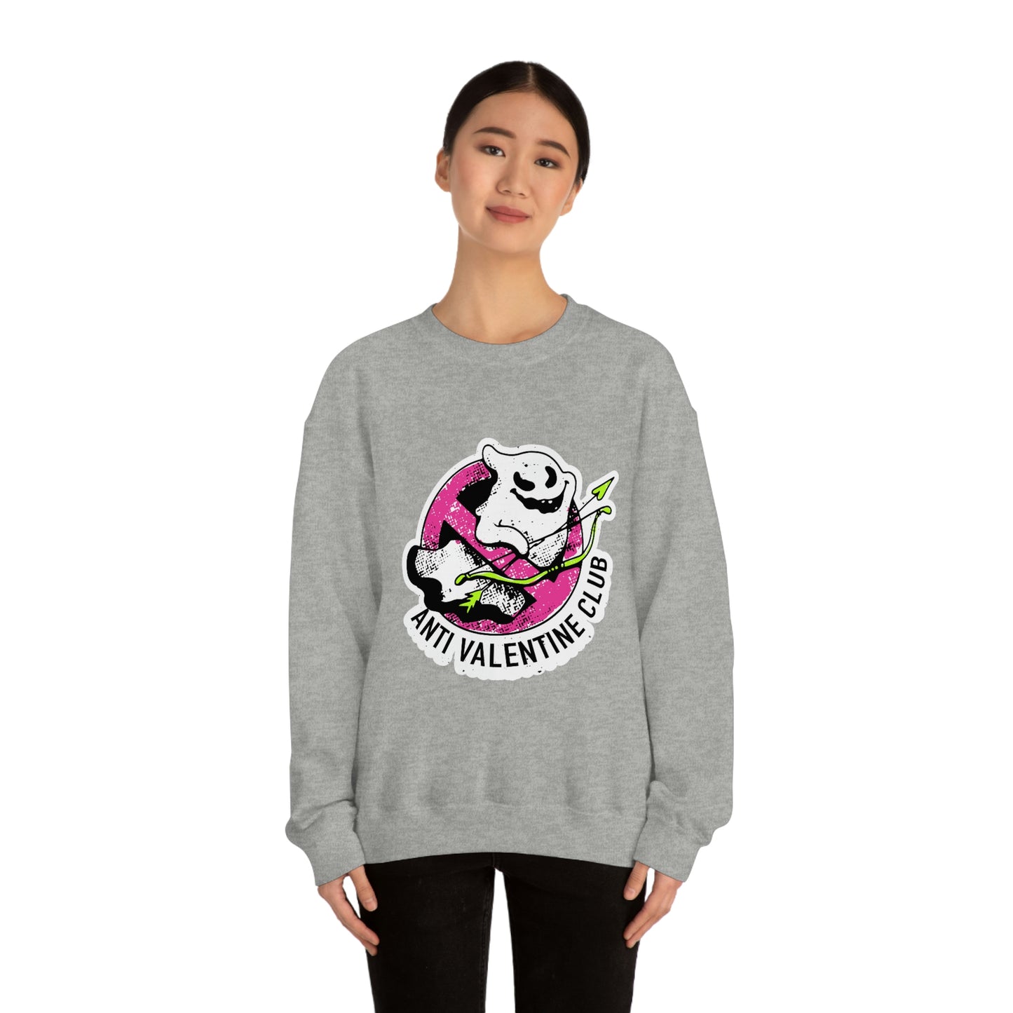 Anti Valentines CLub Ghost Sweatshirt