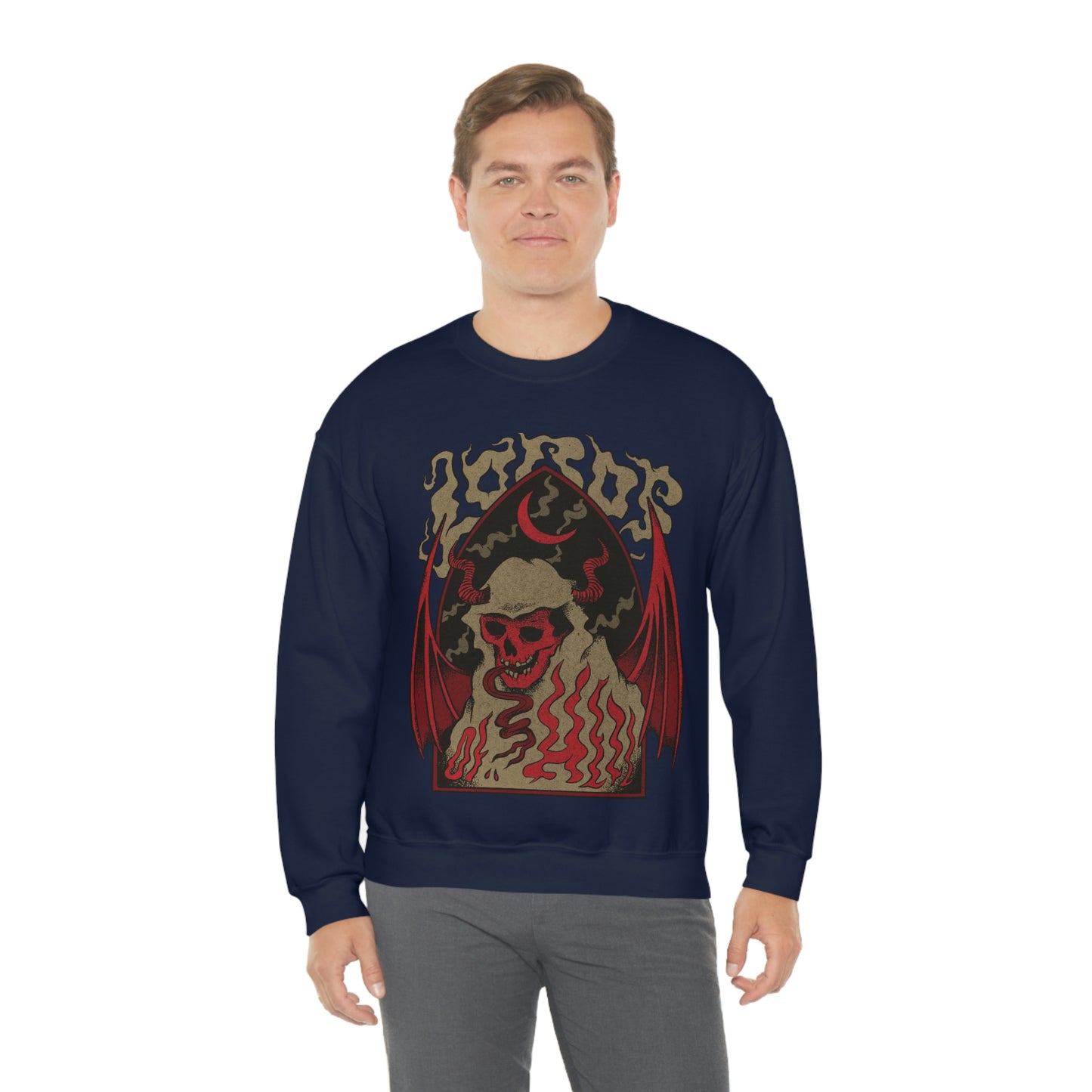 Dark Demons Goth Aesthetic Sweatshirt