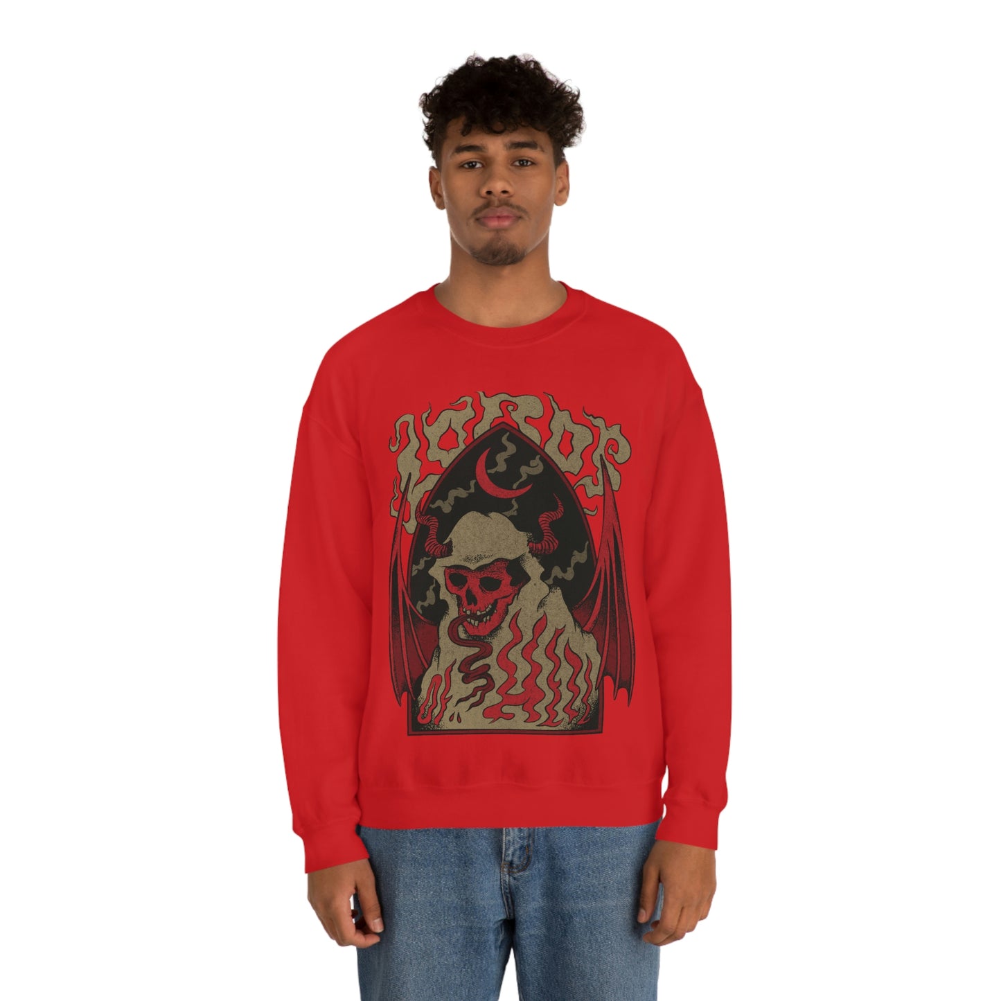 Dark Demons Goth Aesthetic Sweatshirt