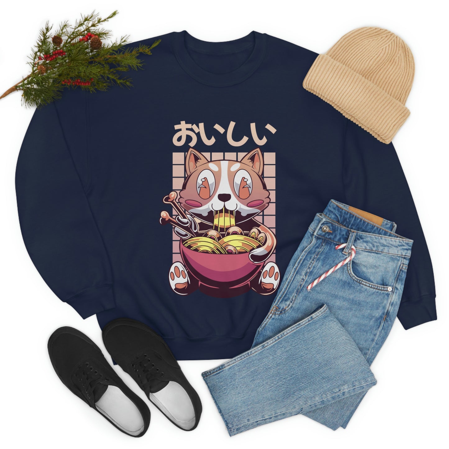 Kawaii Sweatshirt, Kawaii Clothing, Kawaii Clothes, Yami Kawaii Aesthetic, Pastel Kawaii Sweatshirt Ramen Sweater Sweatshirt