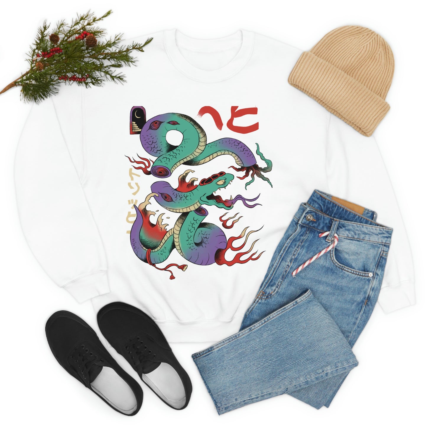 Indie Japanese Art, Japan Streeetwear Retro, Japanese Aesthetic Sweatshirt