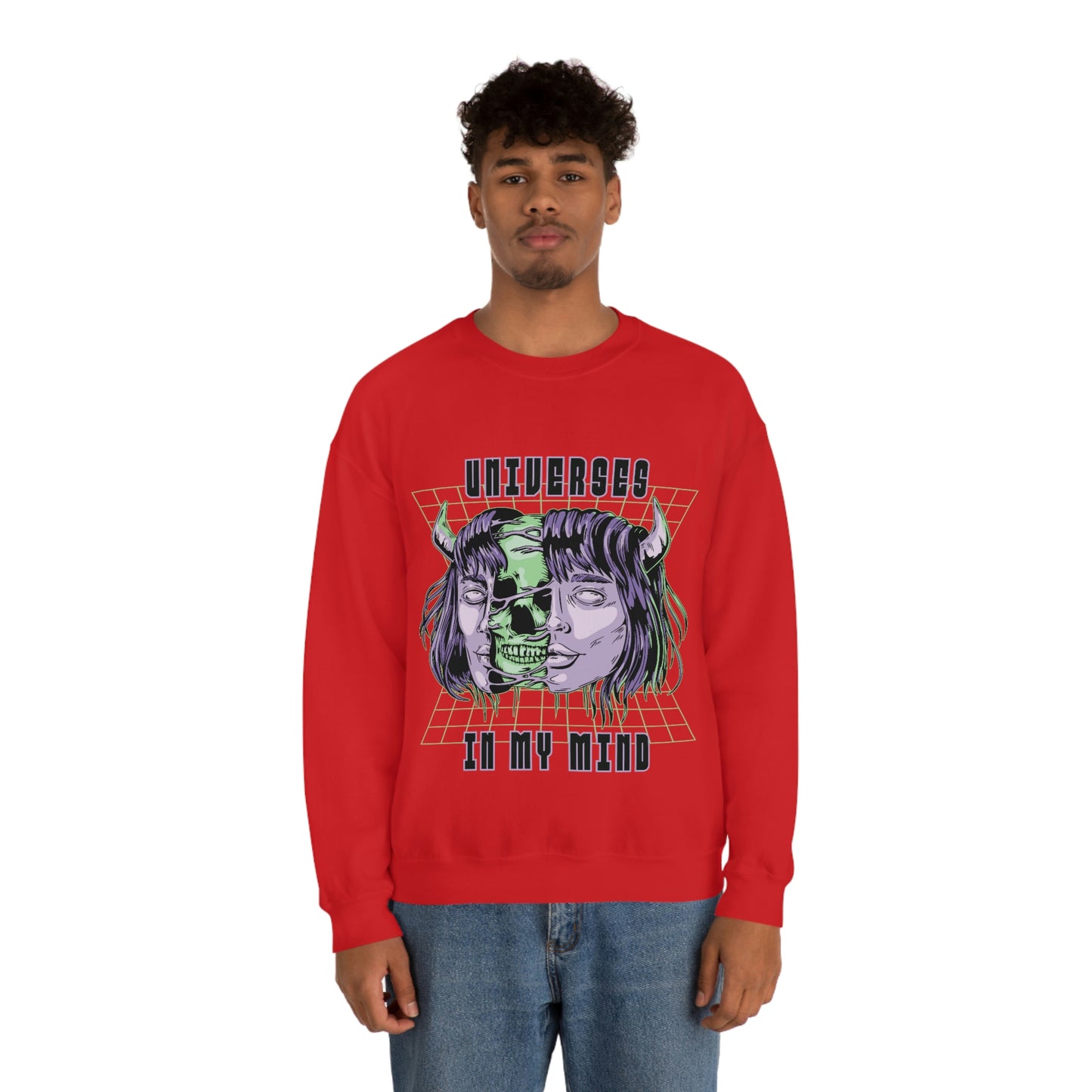 Universes In My Mind Pastel Goth Aesthetic Cyber Sweatshirt