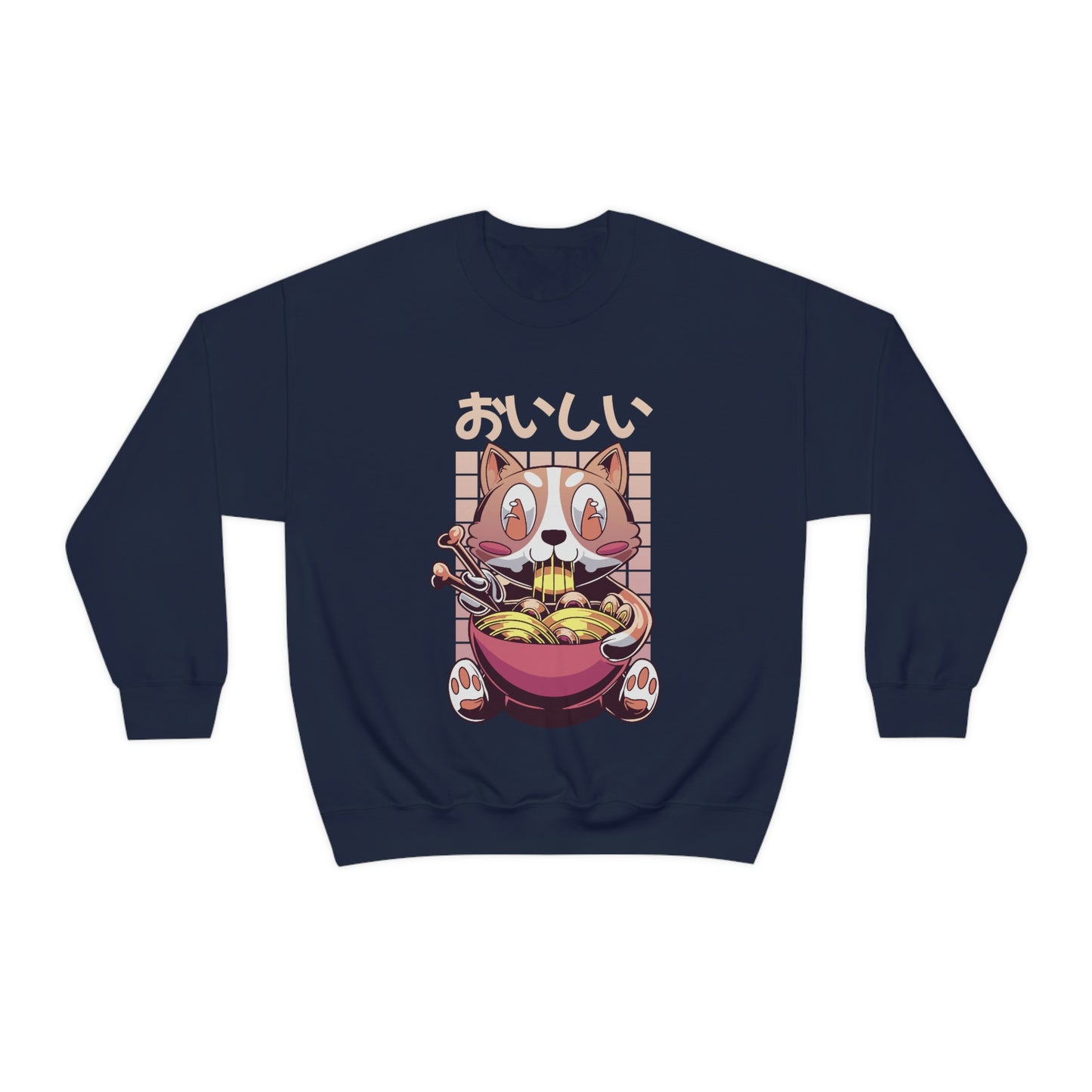 Kawaii Sweatshirt, Kawaii Clothing, Kawaii Clothes, Yami Kawaii Aesthetic, Pastel Kawaii Sweatshirt Ramen Sweater Sweatshirt