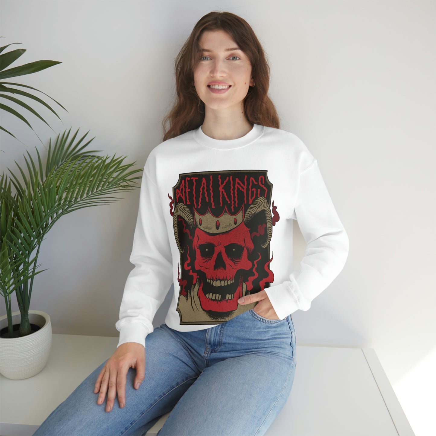 METAL KINGS BAND Goth Aesthetic Sweatshirt