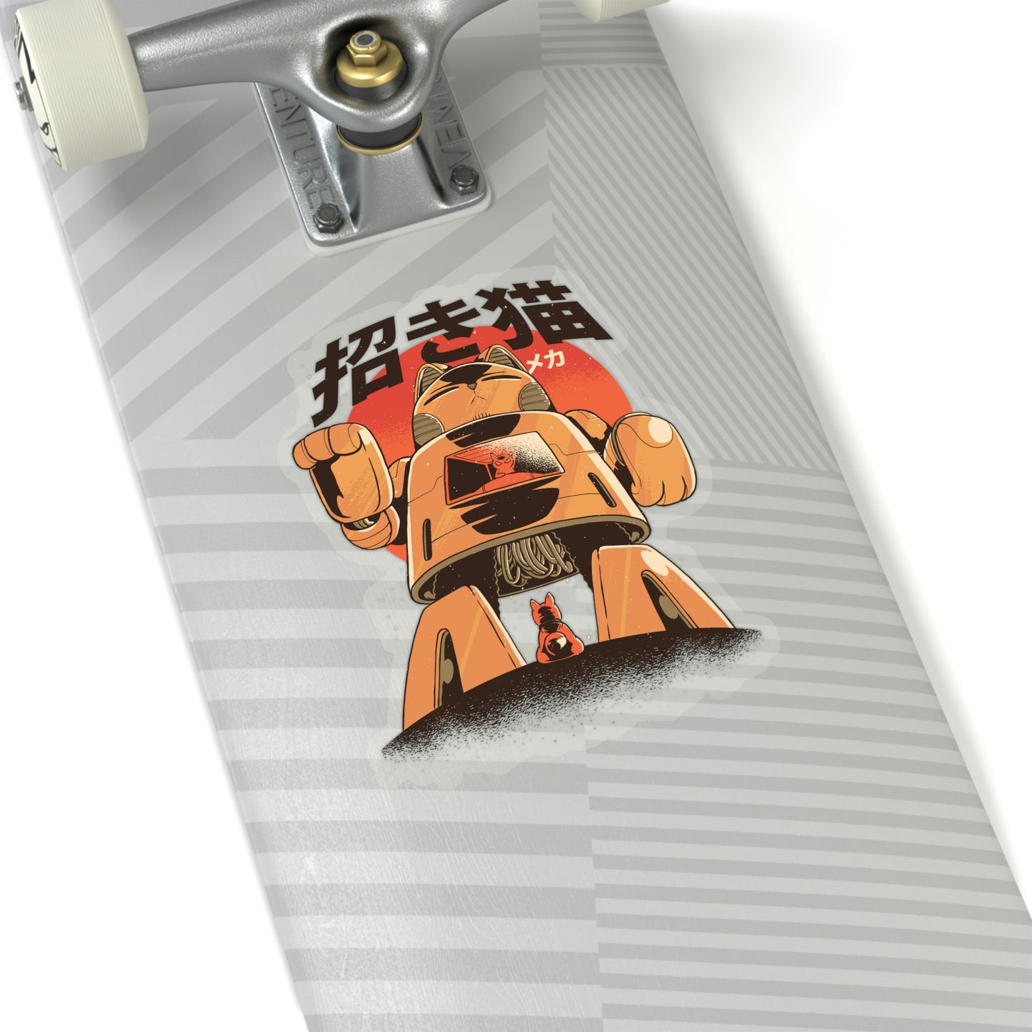 Kawaii Aesthetic Cute Cat Mecha Sticker