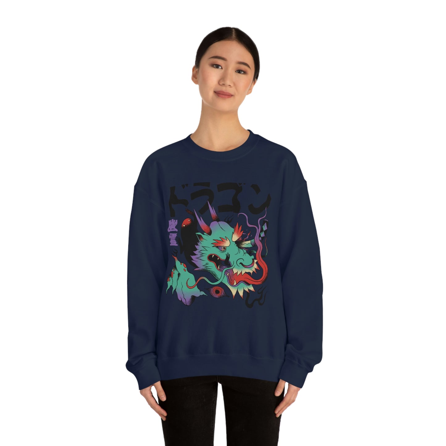 Indie Japanese Art, Japan Streeetwear Retro, Japanese Aesthetic Sweatshirt