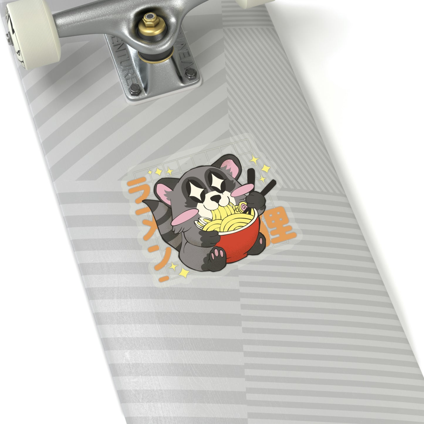 Kawaii Aesthetic, Yami Kawaii Racoon Ramen Sticker