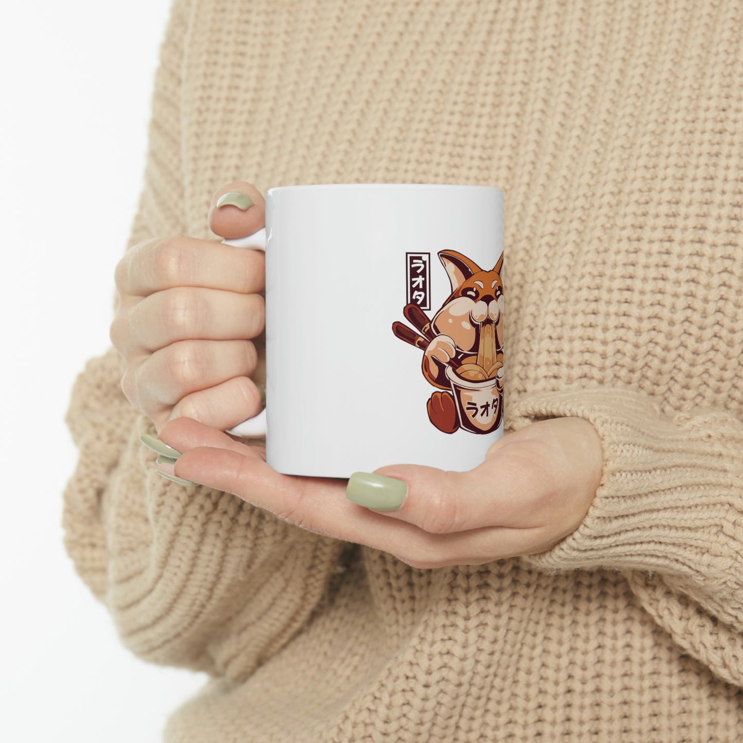 Pastel Kawaii Aesthetic, Yami Kawaii, Japanese Aesthetic Otaku Cute White Ceramic Mug 11oz