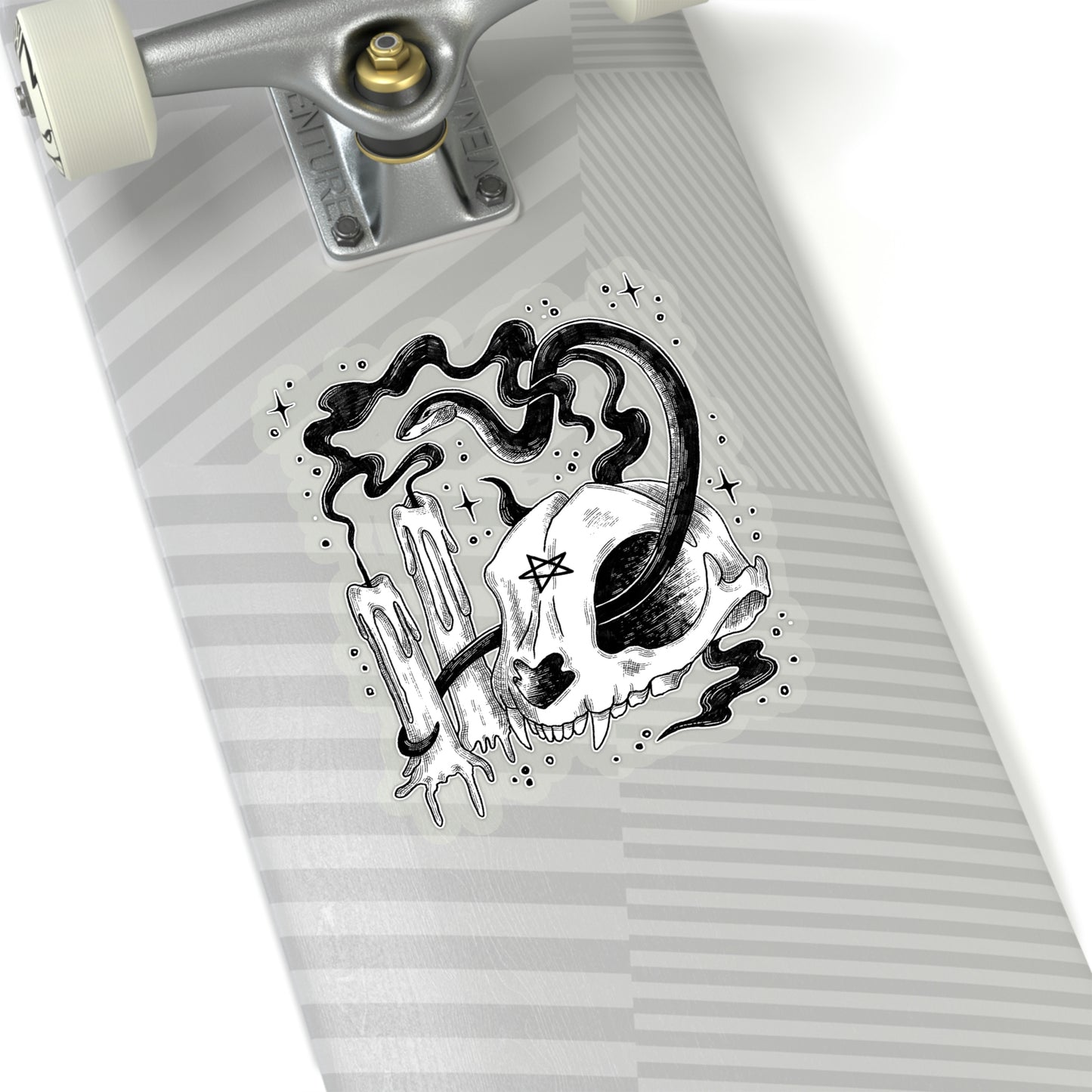 Witch Aesthetic Skull Goth Aesthetic Sticker