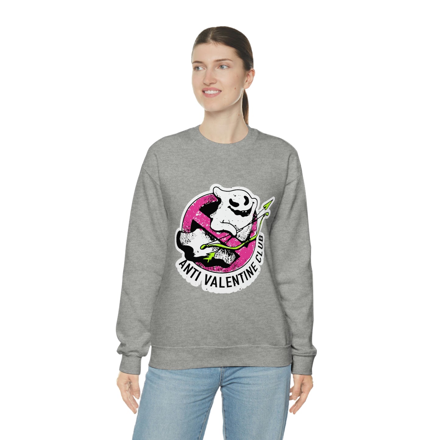 Anti Valentines CLub Ghost Sweatshirt
