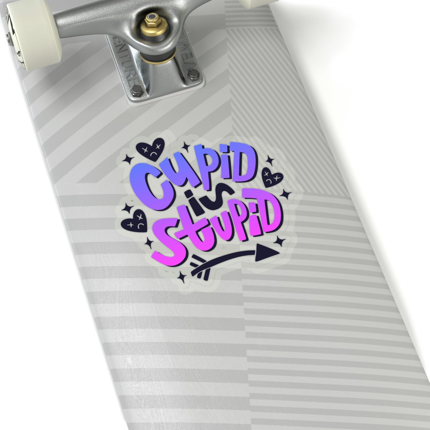 Anti Valentines Day Cupid Is Stupid Sticker