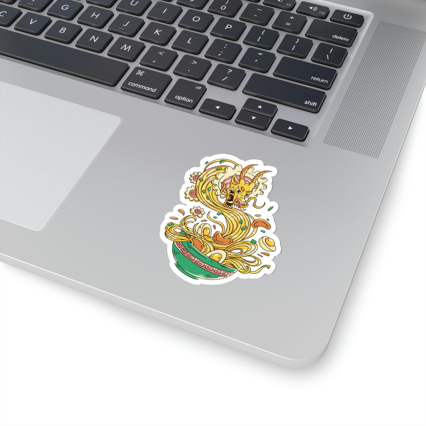 Japanese Aesthetic Dragon Ramen Illustration Sticker
