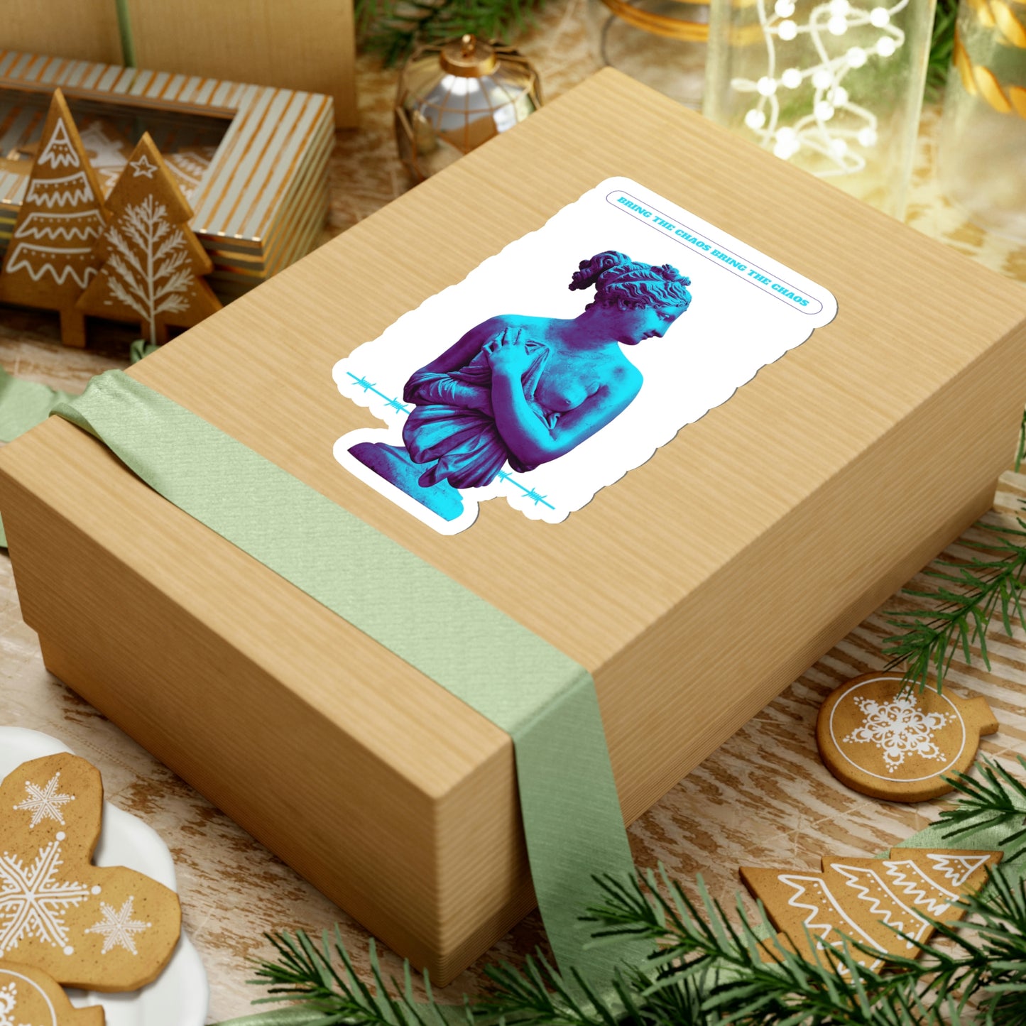 Fear No Bitch Y2k Aesthetic Sticker