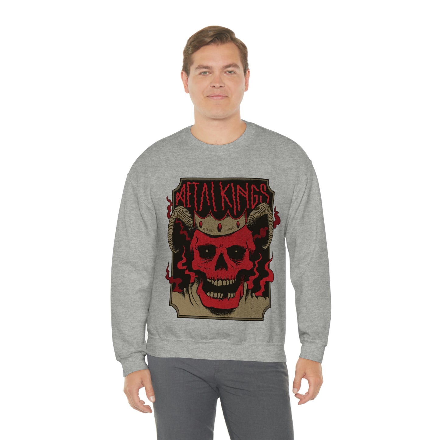 METAL KINGS BAND Goth Aesthetic Sweatshirt