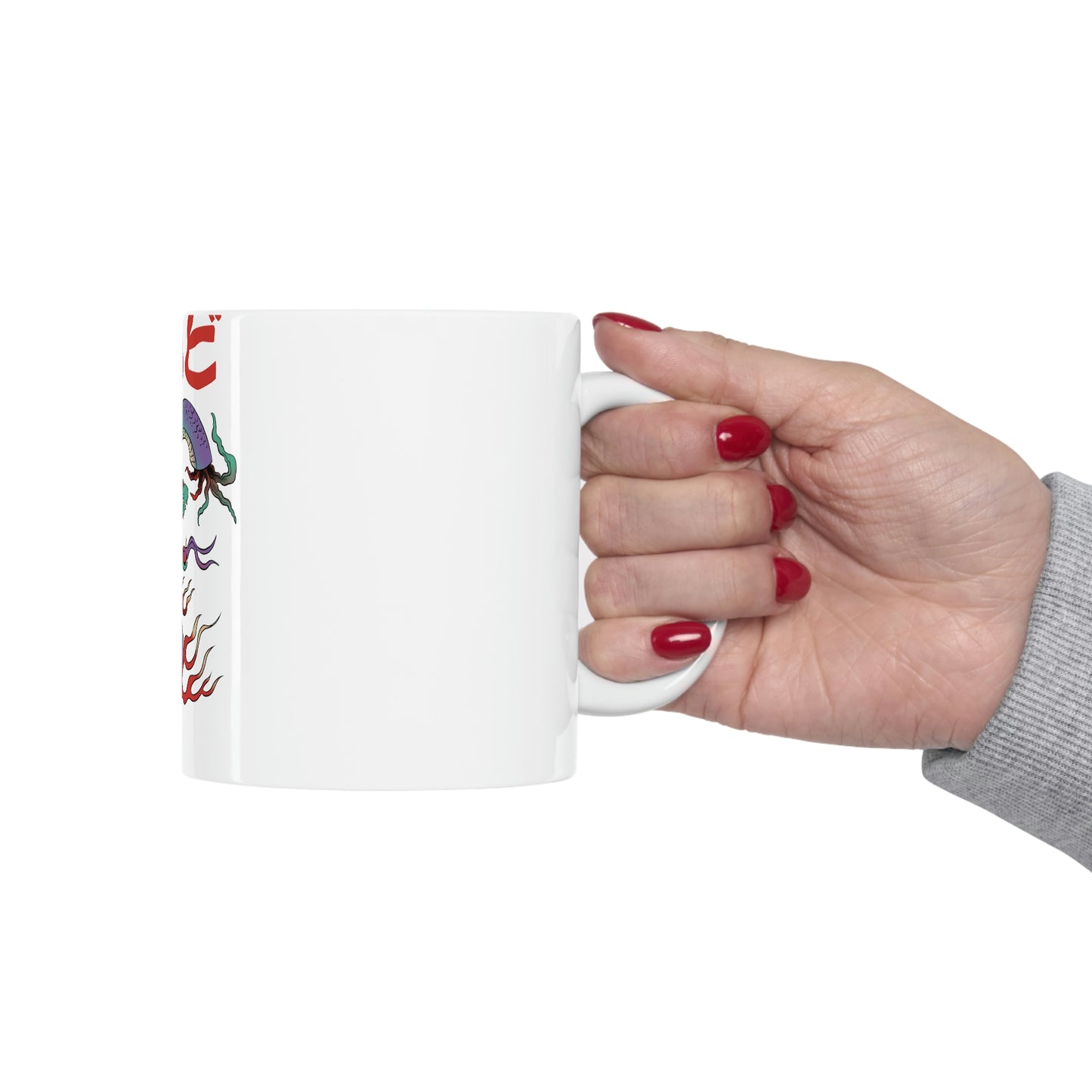 Indie Japanese Art, Japan Streeetwear Retro, Japanese Aesthetic White Ceramic Mug 11oz