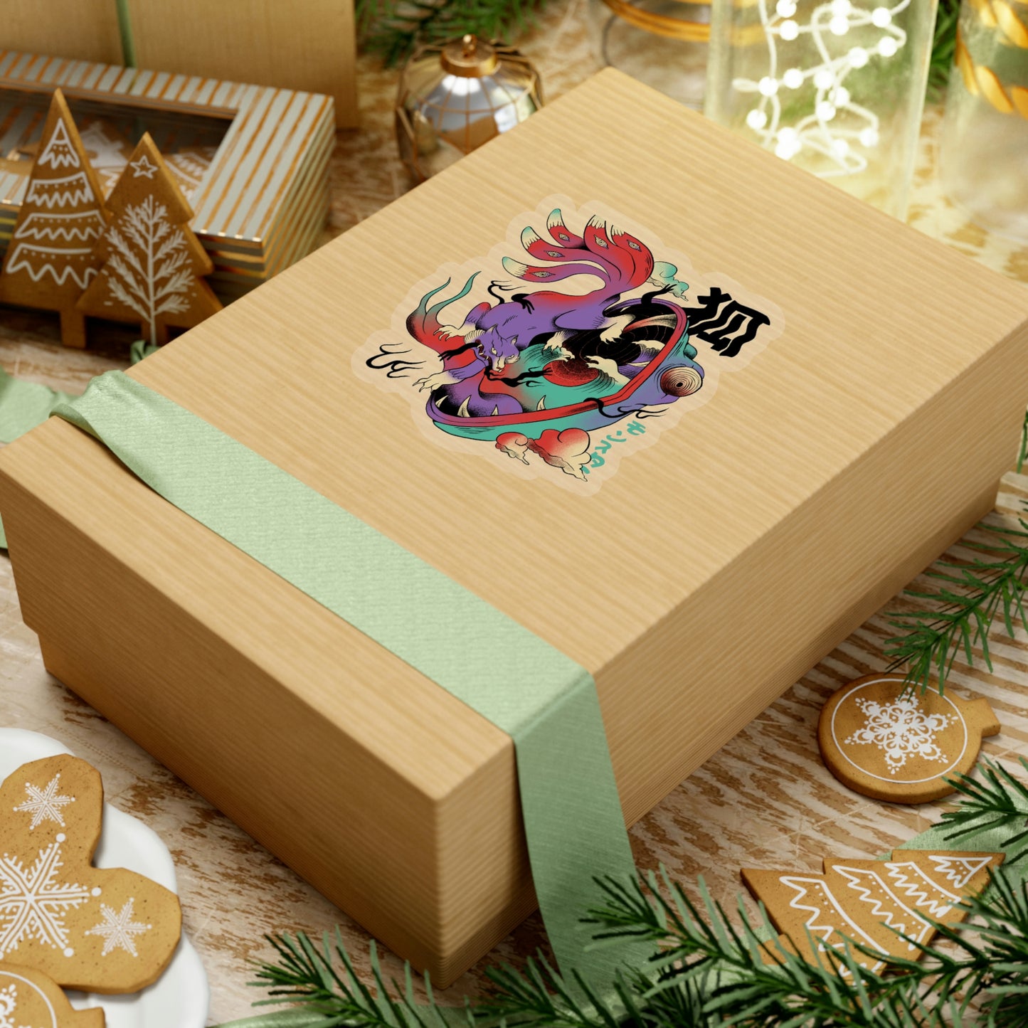 Psychedelic Japanese Aesthetic Art Sticker