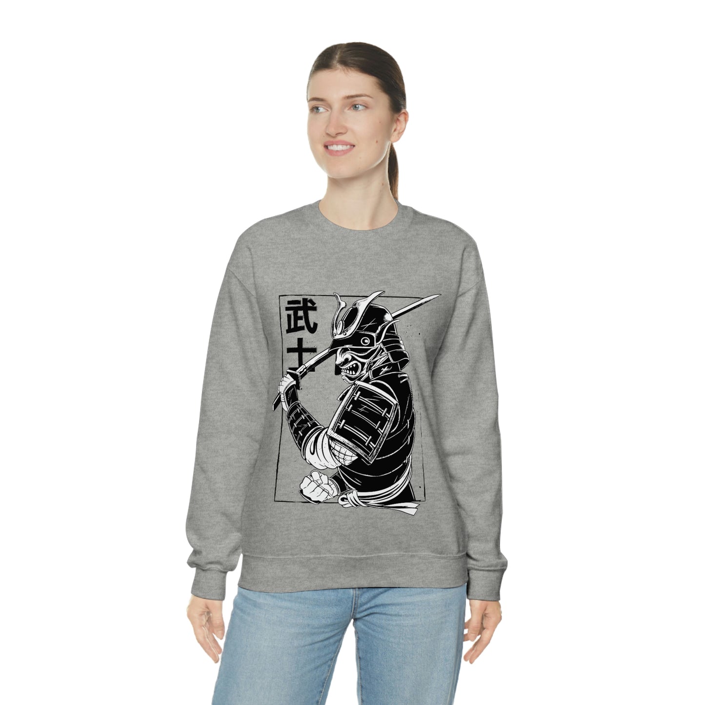 Japanese Aesthetic Japan Samurai Graphic Sweatshirt