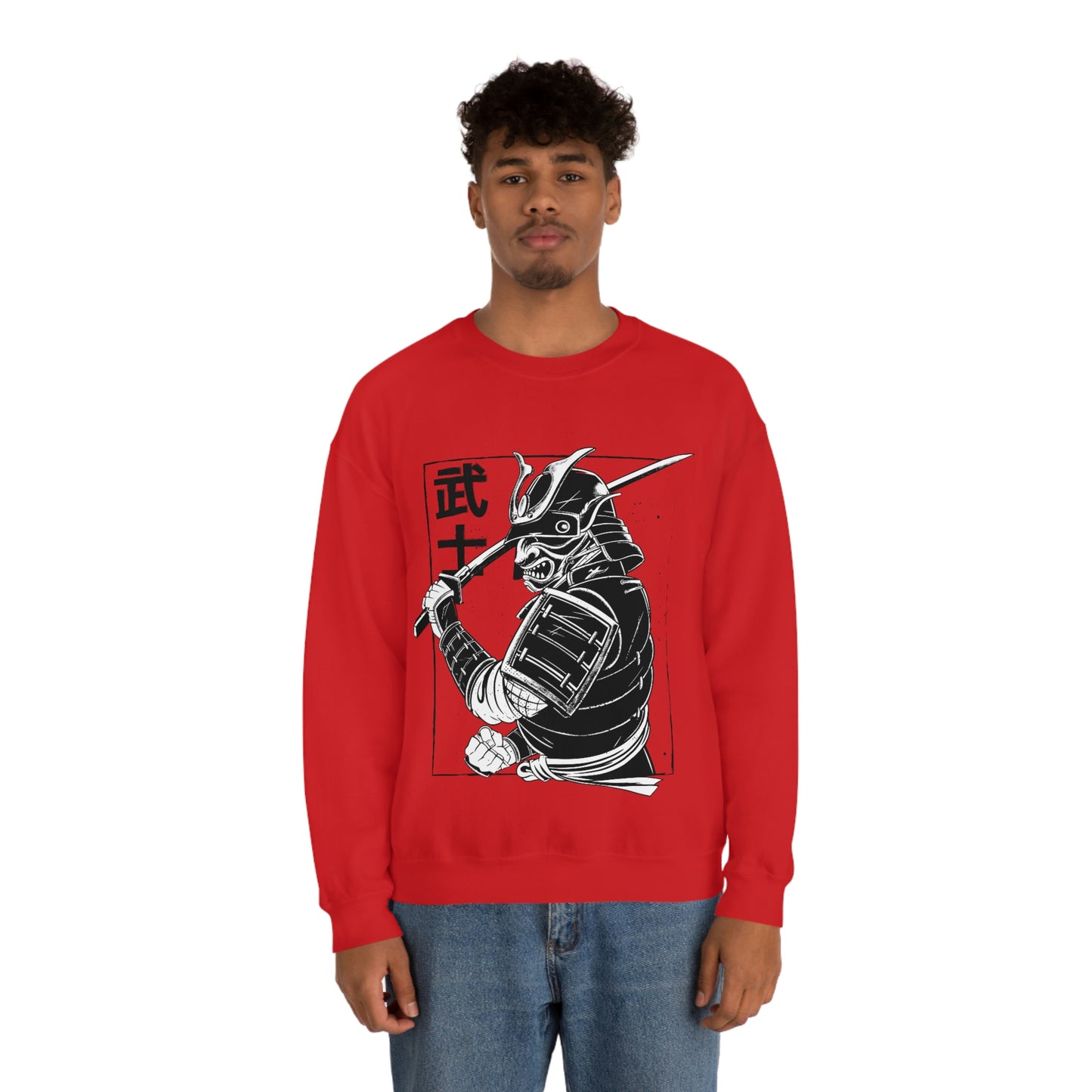 Japanese Aesthetic Japan Samurai Graphic Sweatshirt