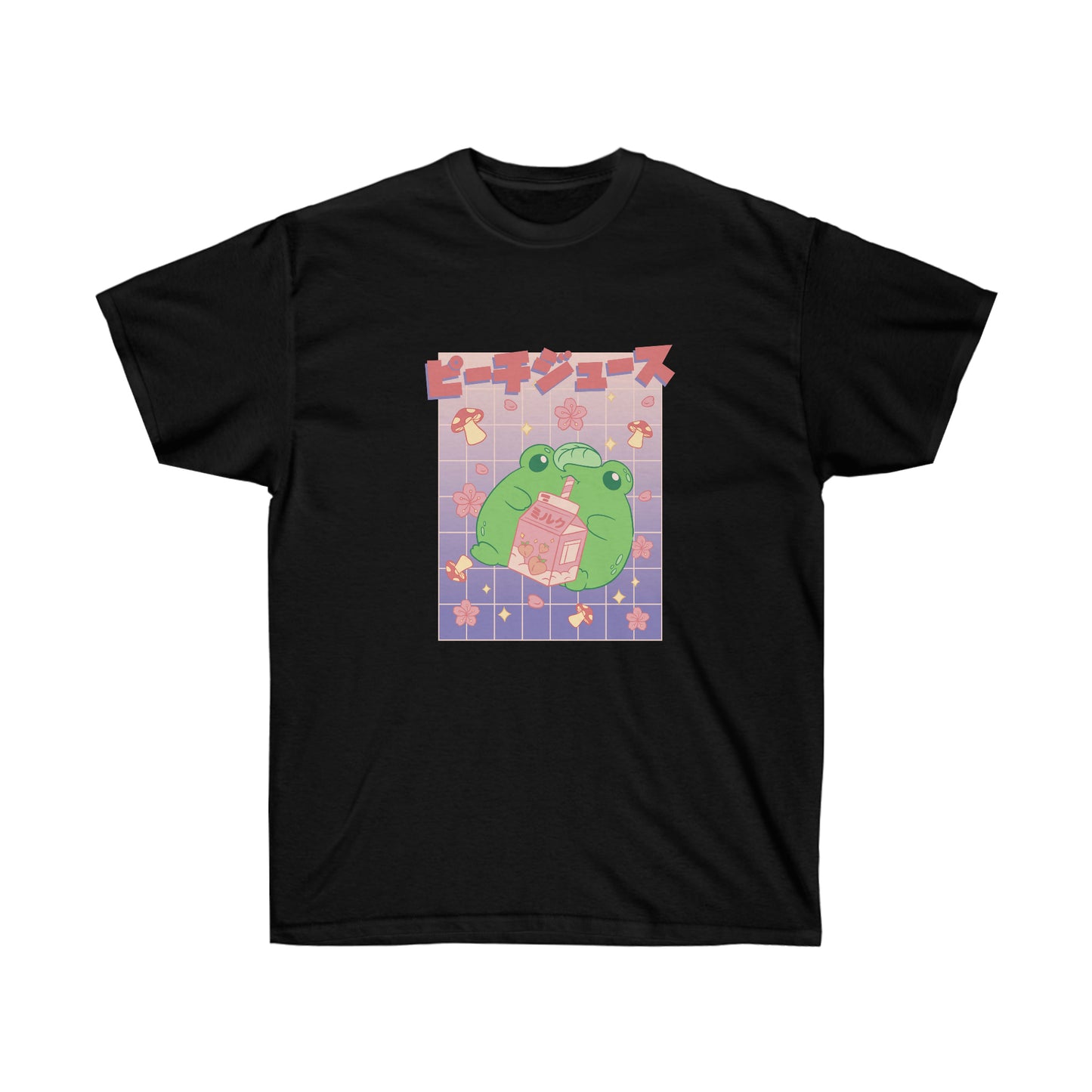 Kawaii Sweatshirt, Kawaii Clothing, Kawaii Clothes, Yami Kawaii, Pastel Kawaii Frog Strawberry Milk Sweatshirt T-Shirt
