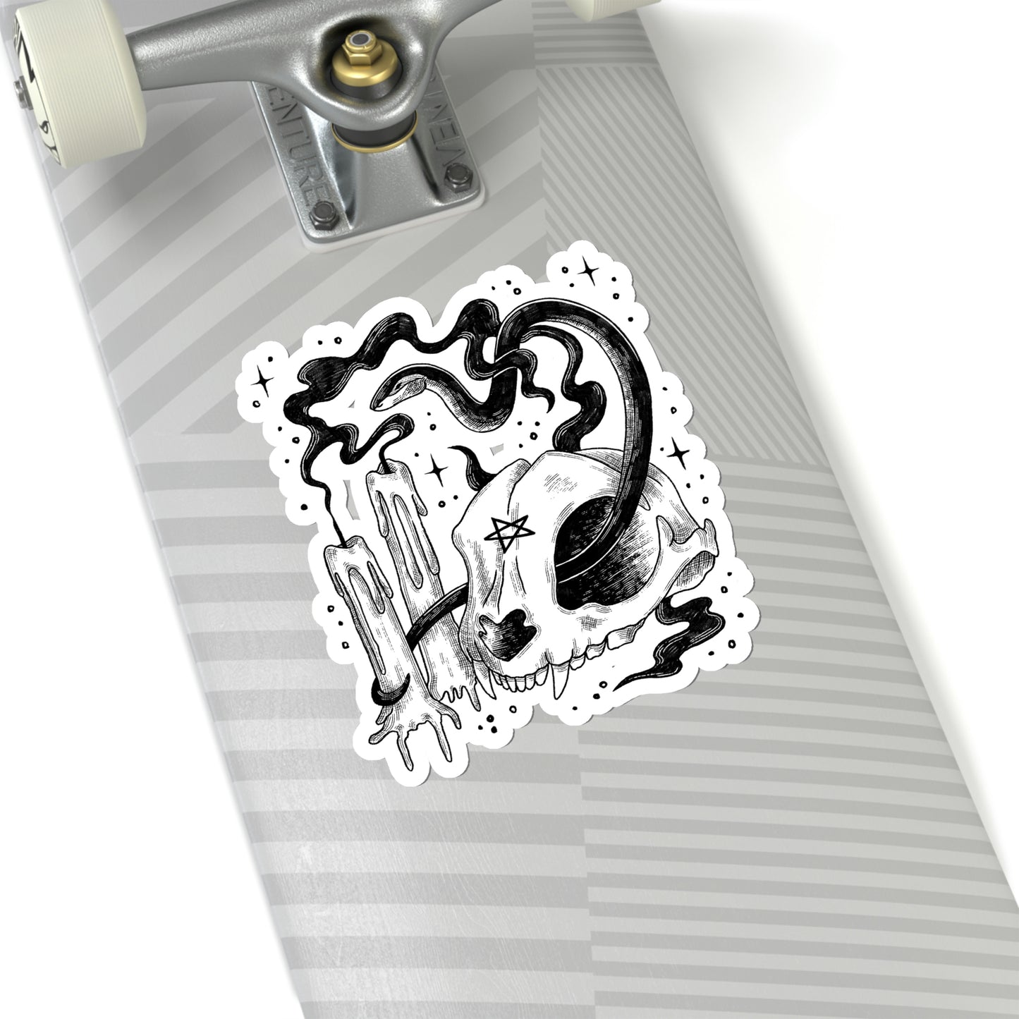 Witch Aesthetic Skull Goth Aesthetic Sticker