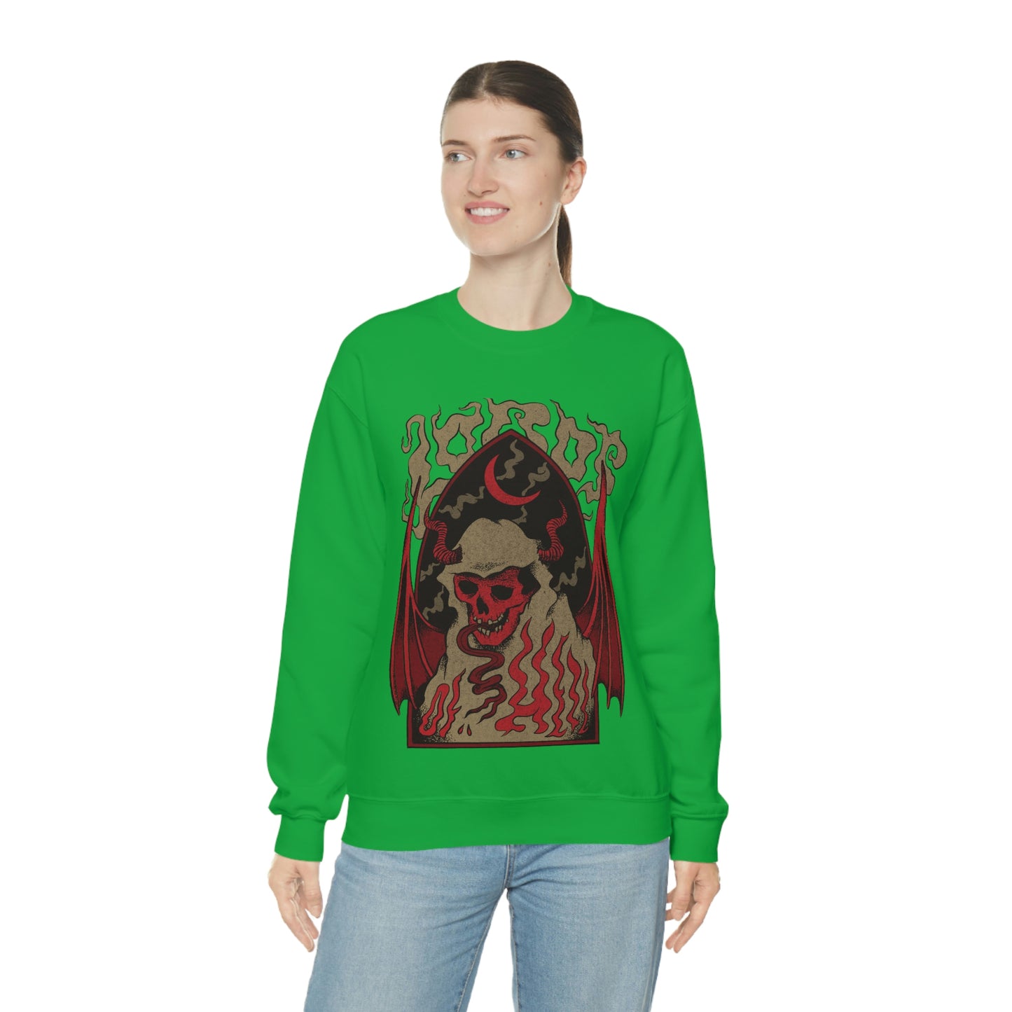 Dark Demons Goth Aesthetic Sweatshirt