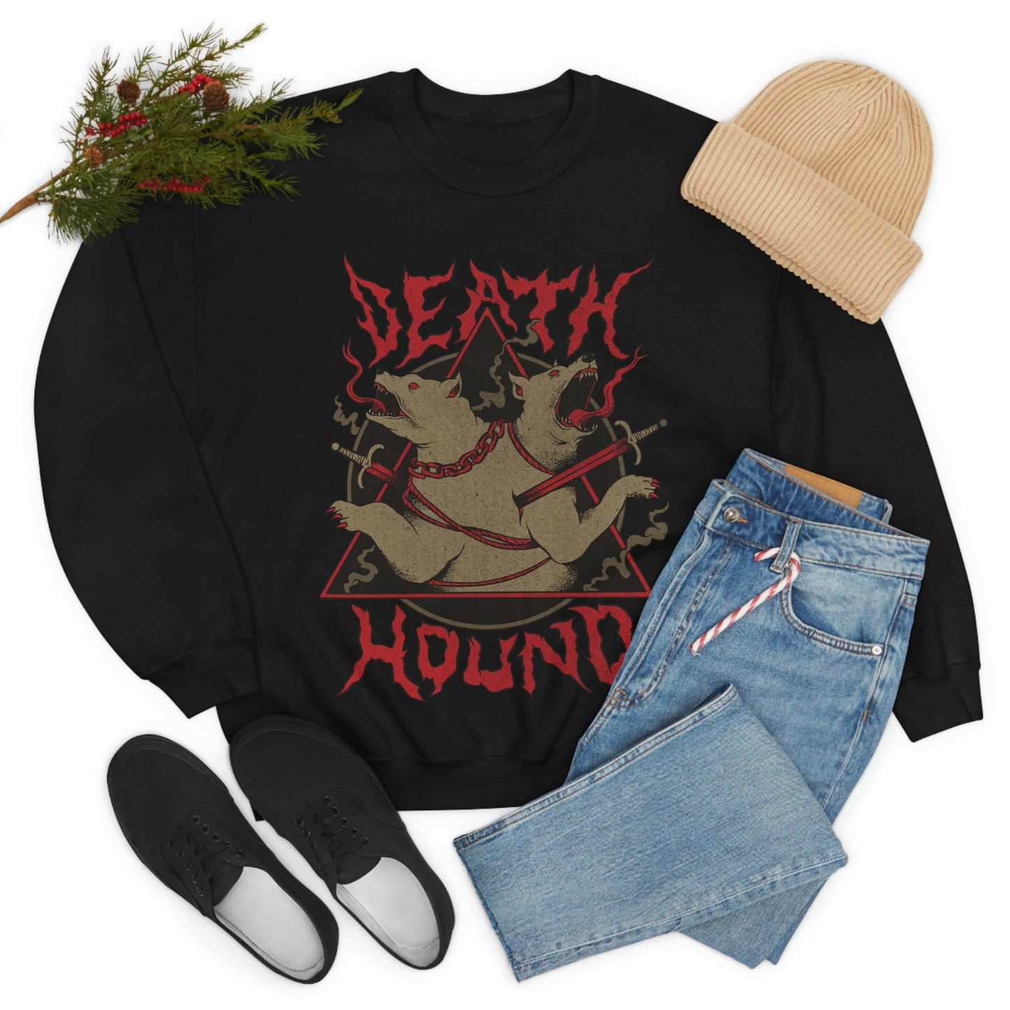 Death Hound Grunge Sweatshirt