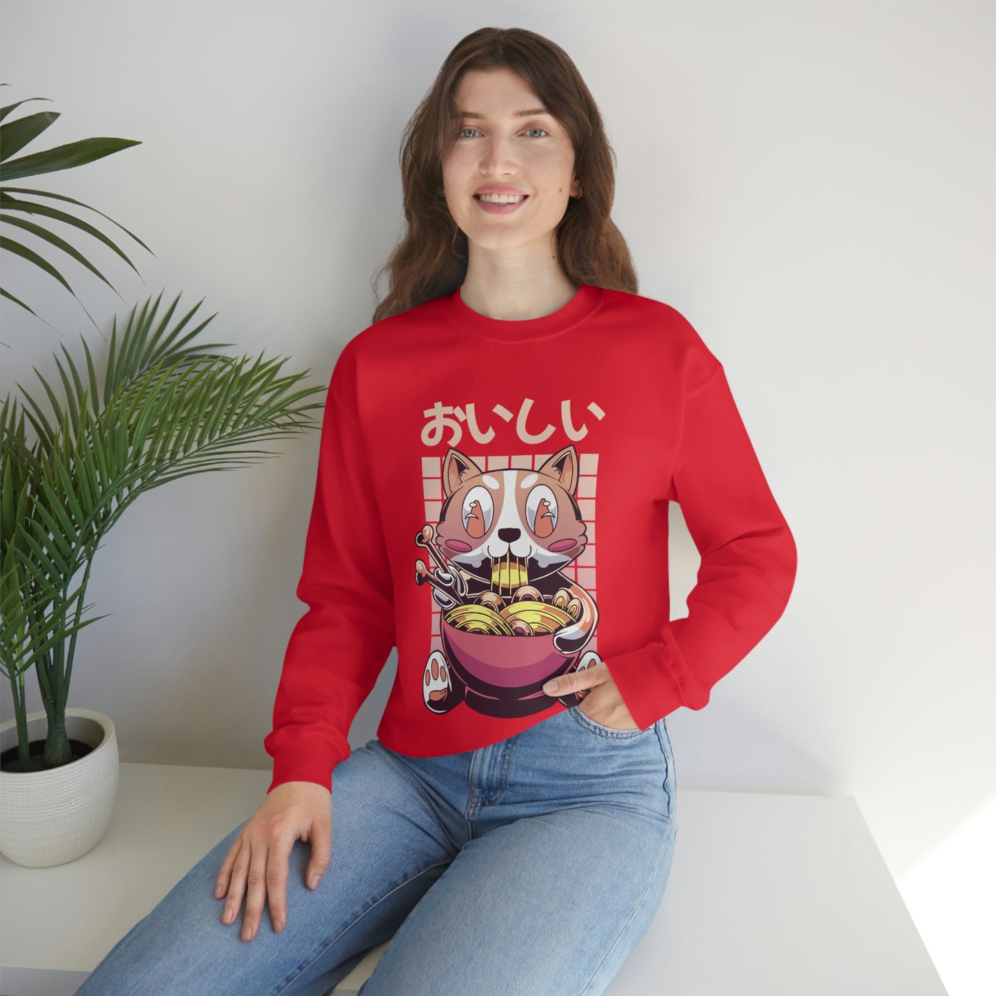 Kawaii Sweatshirt, Kawaii Clothing, Kawaii Clothes, Yami Kawaii Aesthetic, Pastel Kawaii Sweatshirt Ramen Sweater Sweatshirt