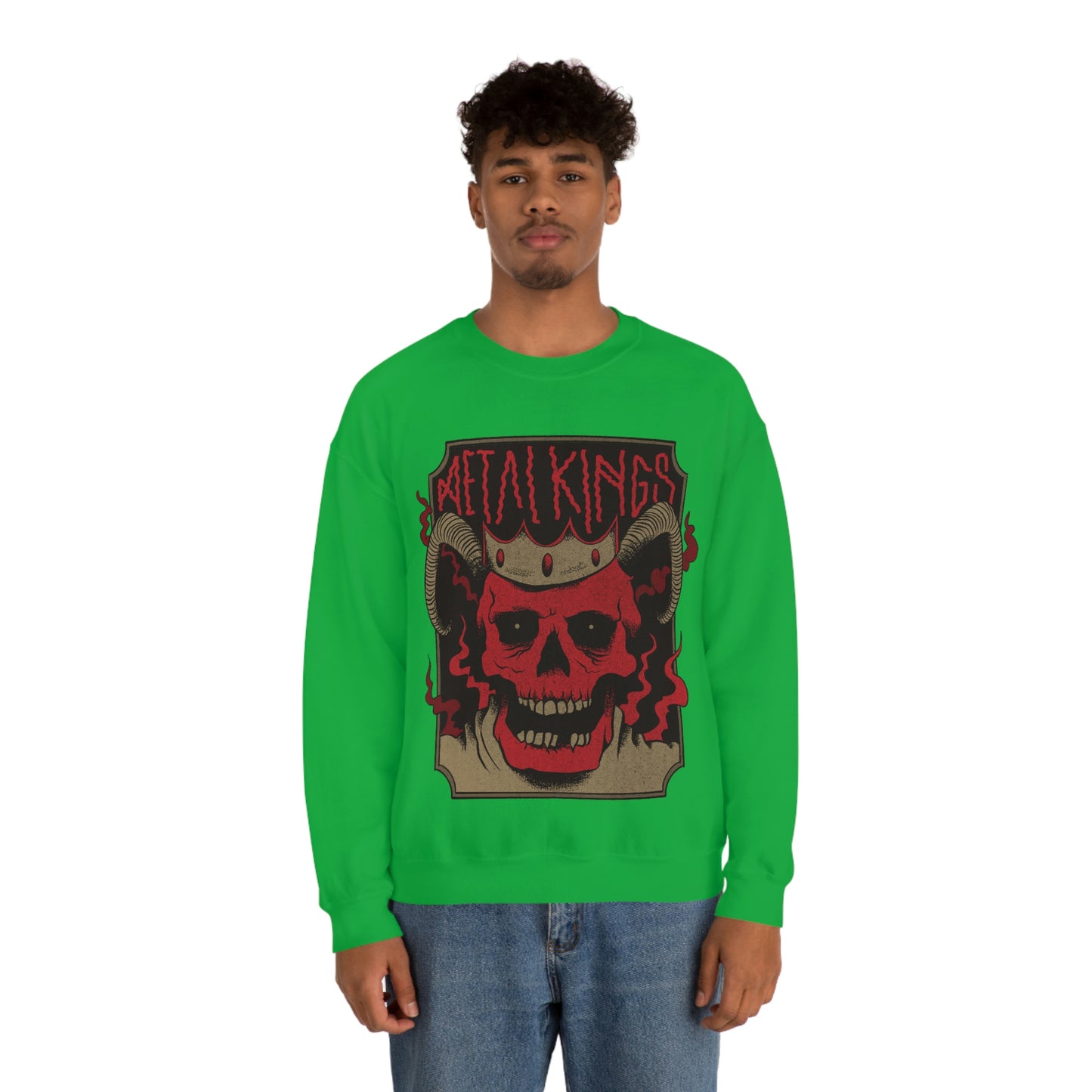 METAL KINGS BAND Goth Aesthetic Sweatshirt