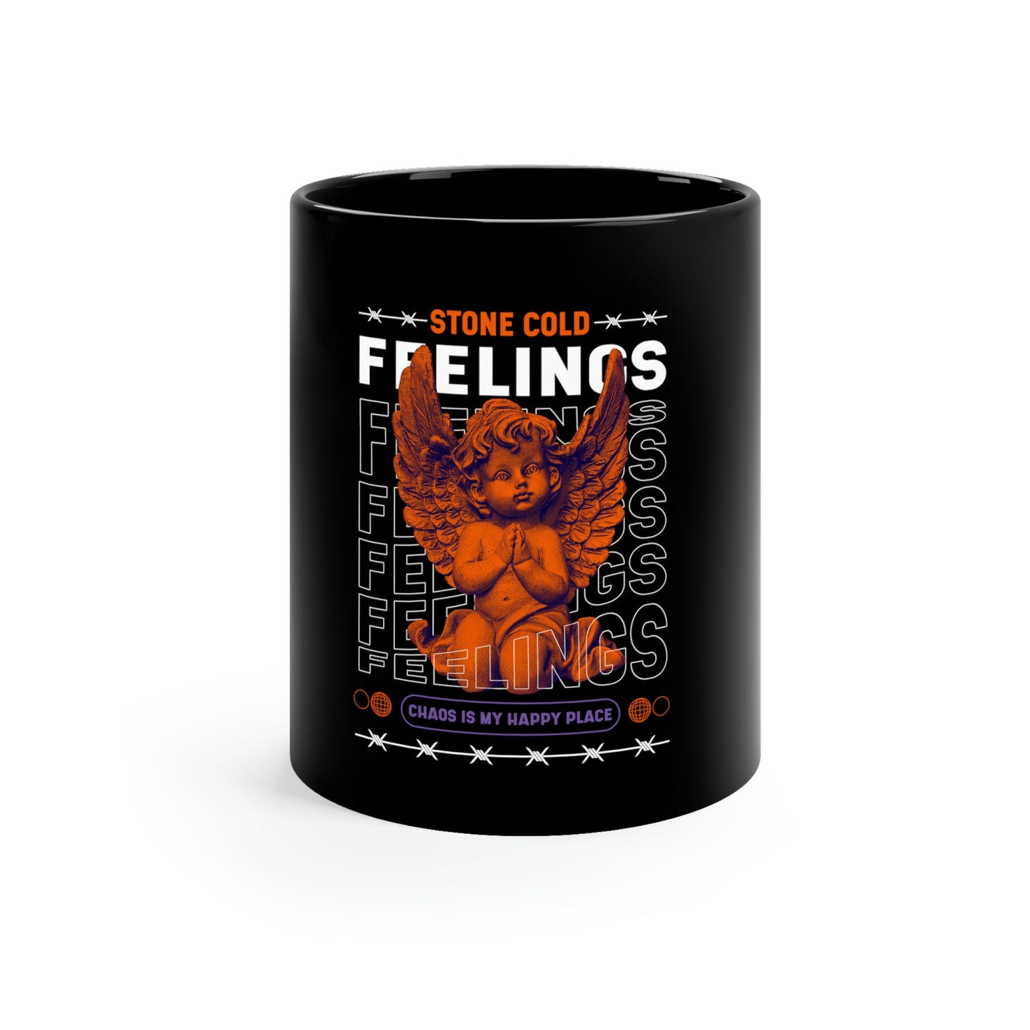 Stone Cold Feelings Y2k Angel Aesthetic 11oz Mug