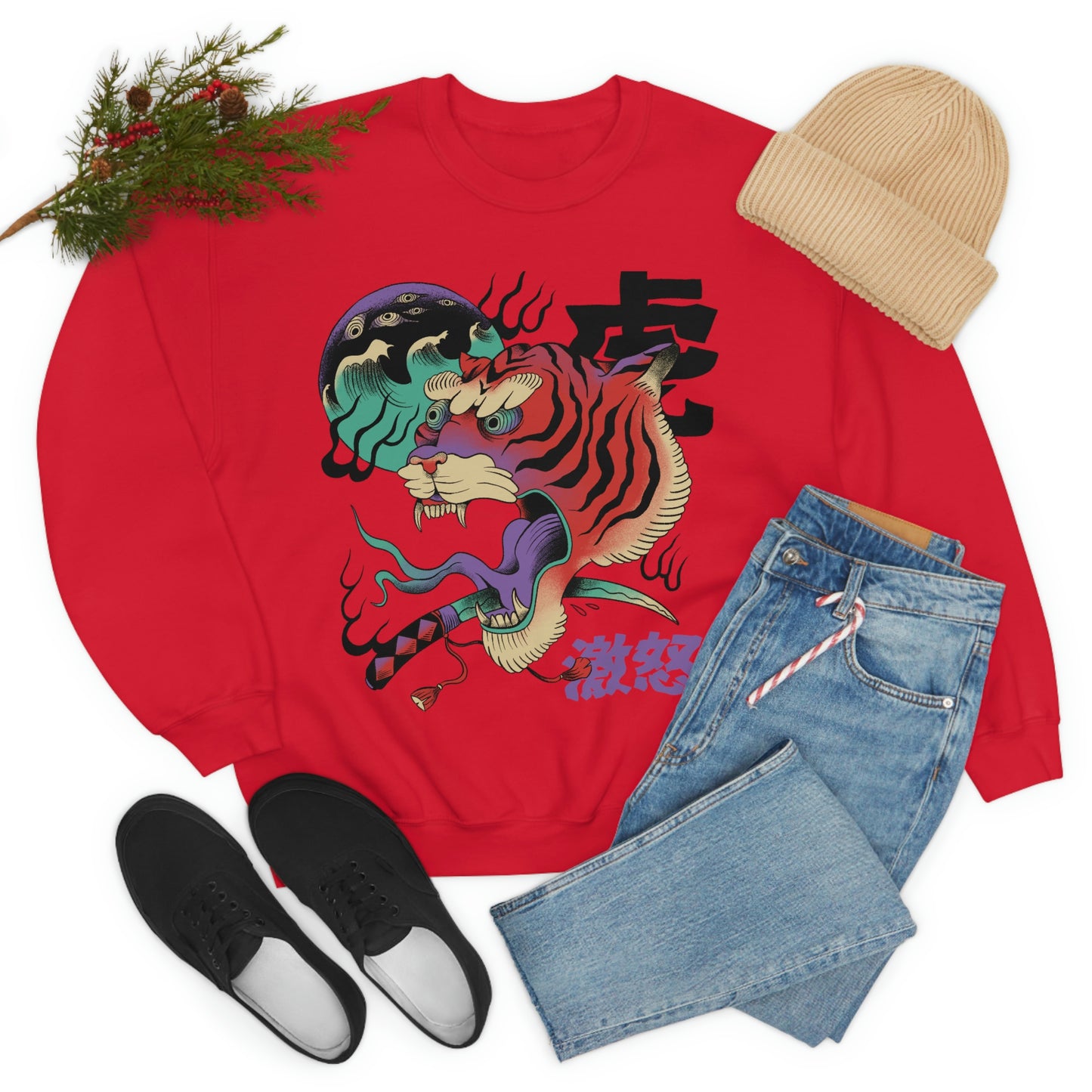 Indie Japanese Art, Japan Streeetwear Retro, Japanese Aesthetic Sweatshirt