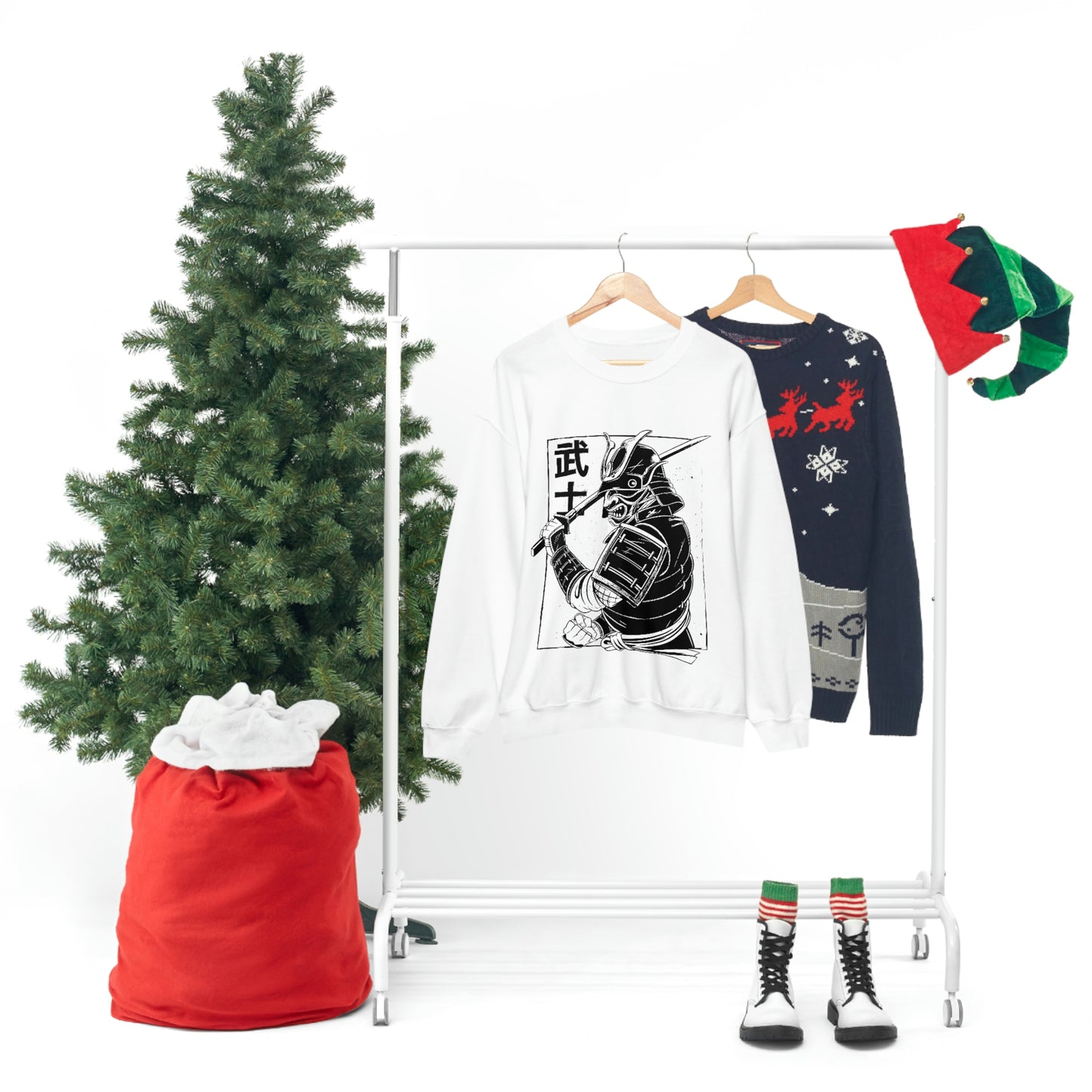 Japanese Aesthetic Japan Samurai Graphic Sweatshirt