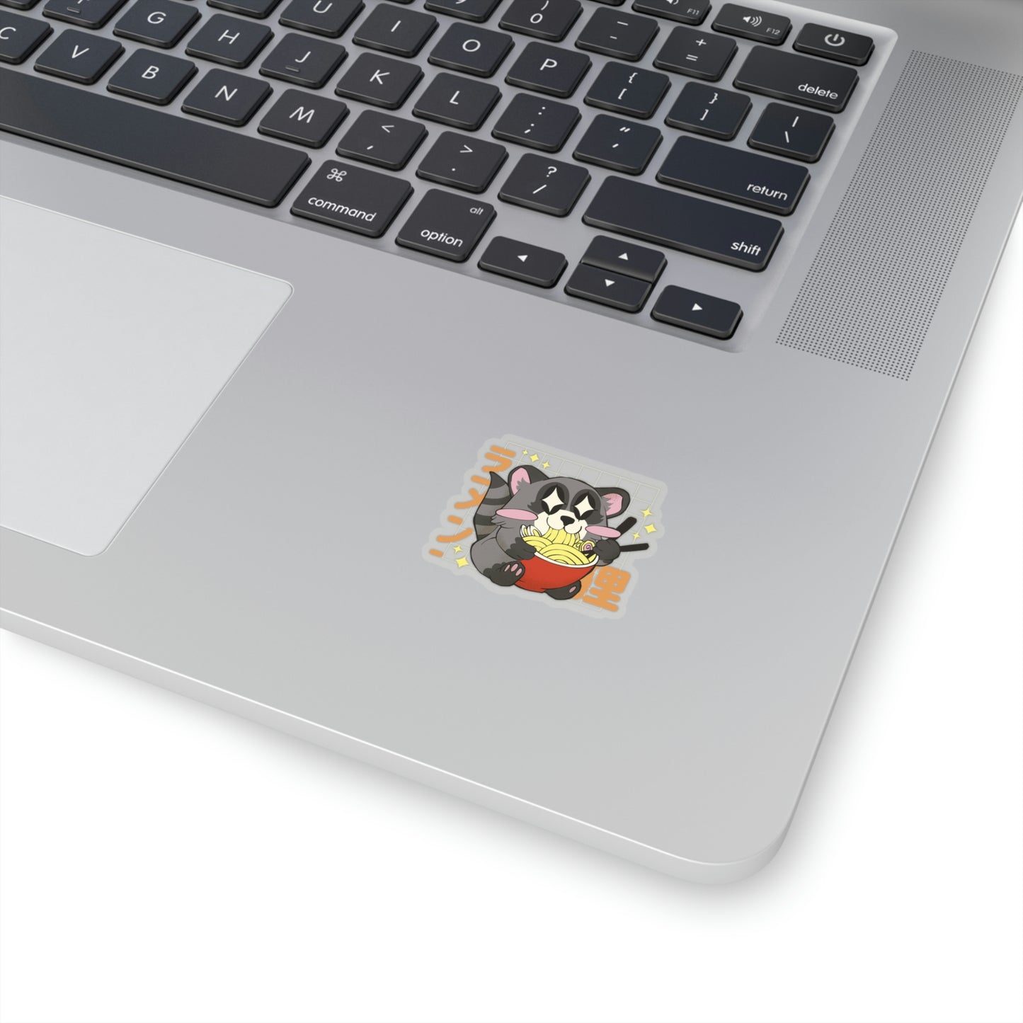 Kawaii Aesthetic, Yami Kawaii Racoon Ramen Sticker