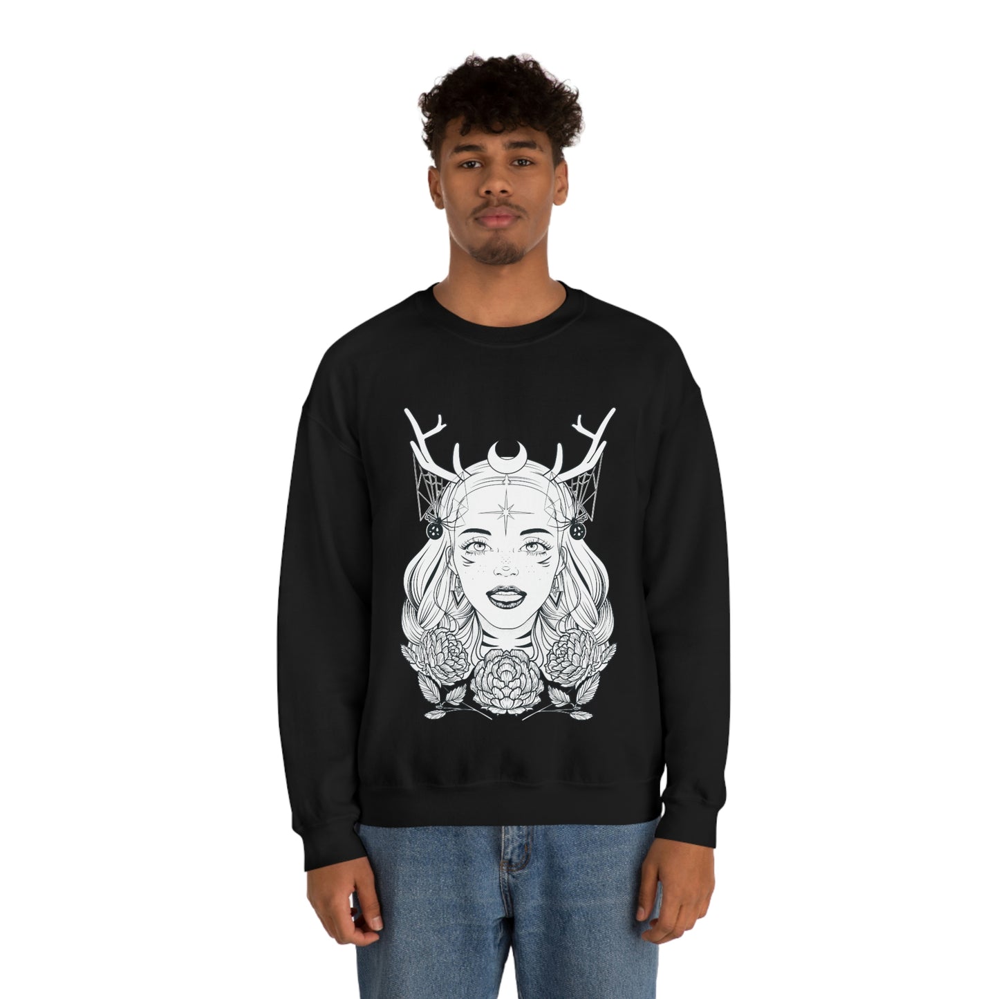 Goth Girl Aesthetic Sweatshirt