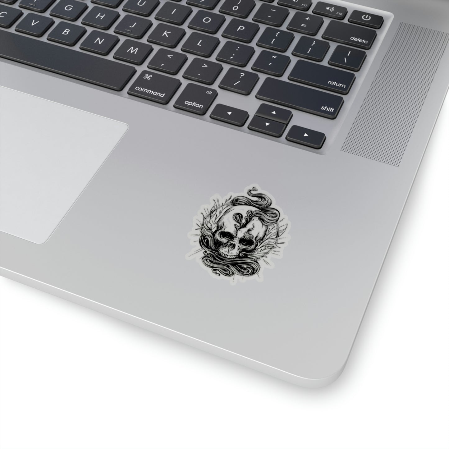 Gothic Skull, Goth Aesthetic Sticker