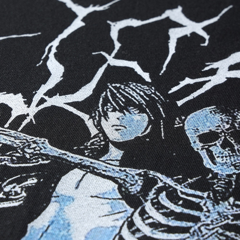 Anime T-Shirt Oversized Streetwear