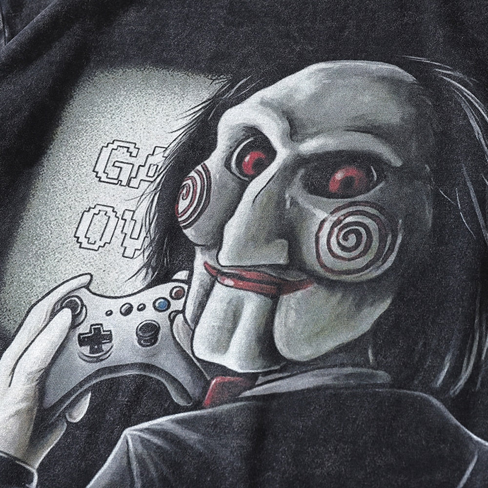 Clown Oversized T Shirt Y2k