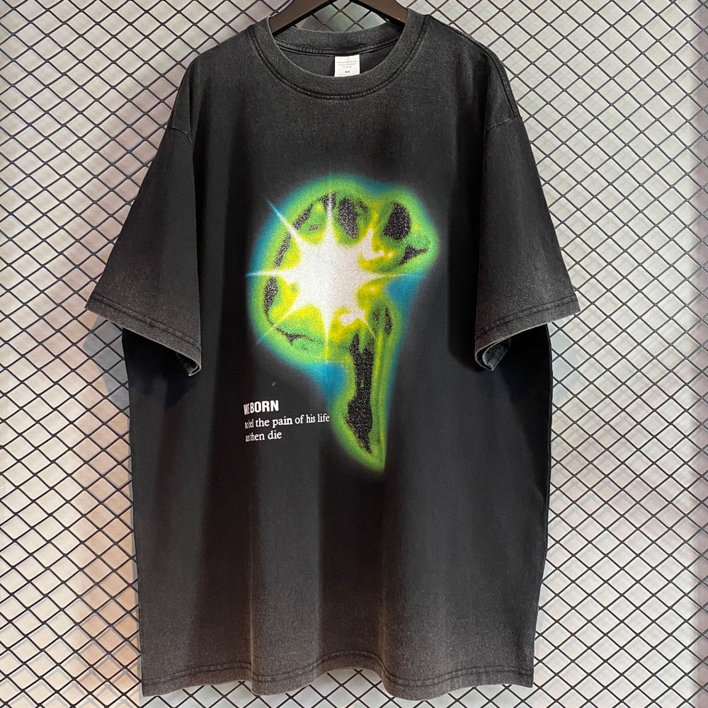 Oversized Grunge Y2k Unisex T-Shirt