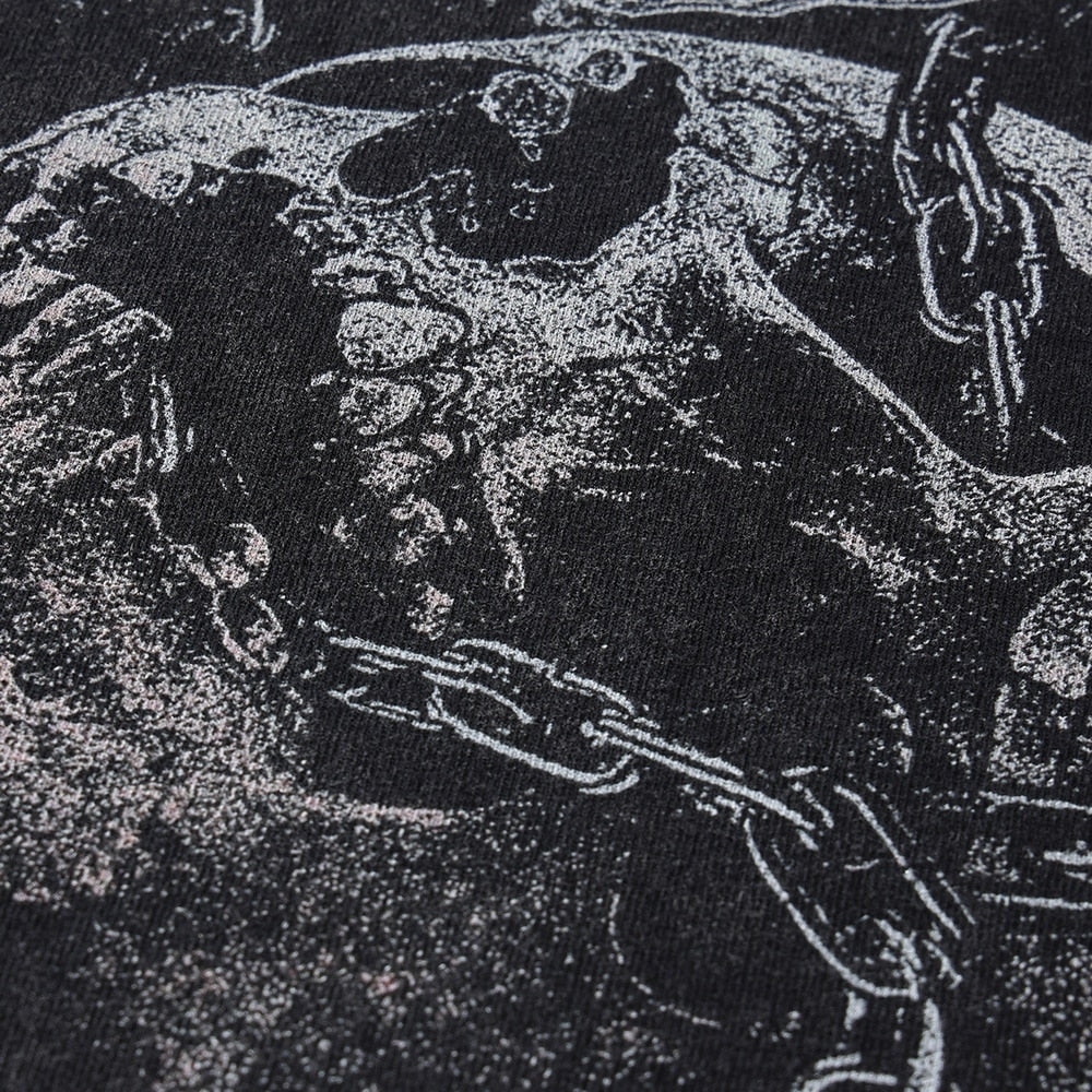 Skeleton Face T-shirt Streetwear
