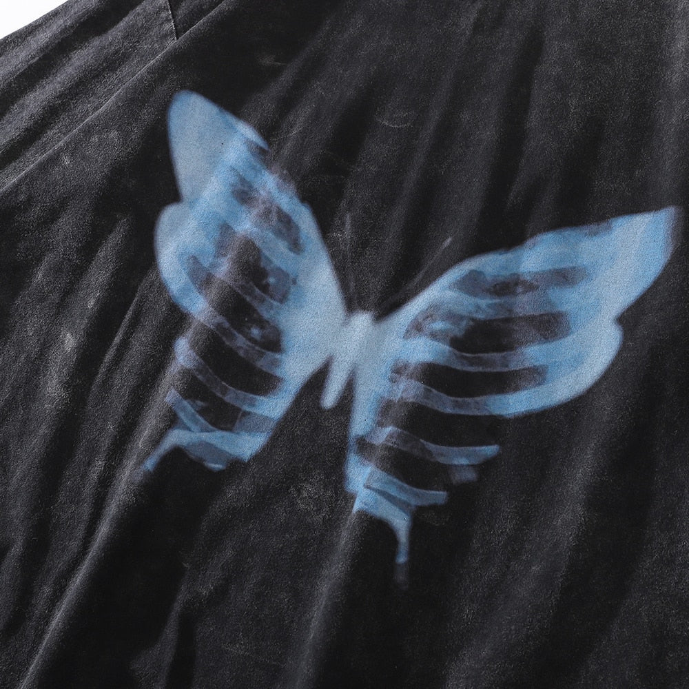 Retro Gothic T shirt Oversized T-shirt