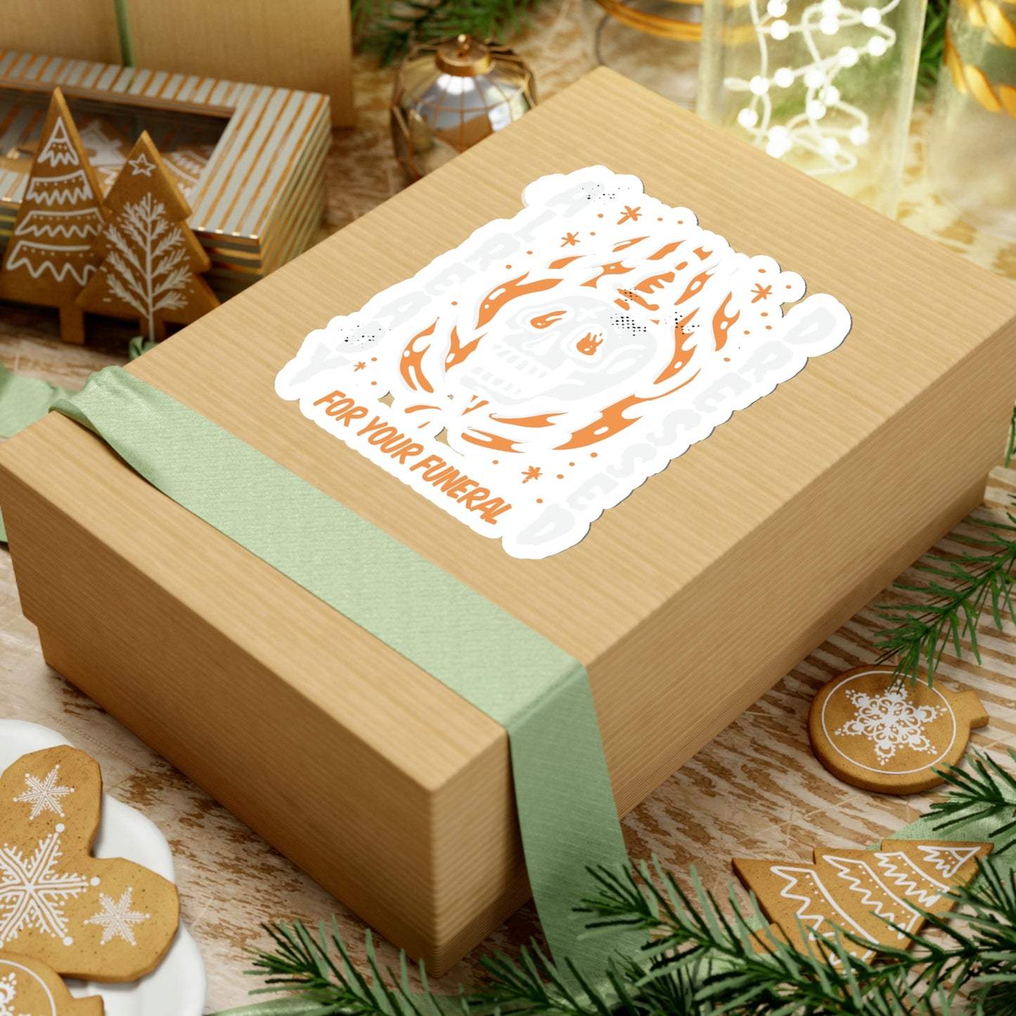 Already Dressed For Your Funeral Goth Aesthetic Sticker