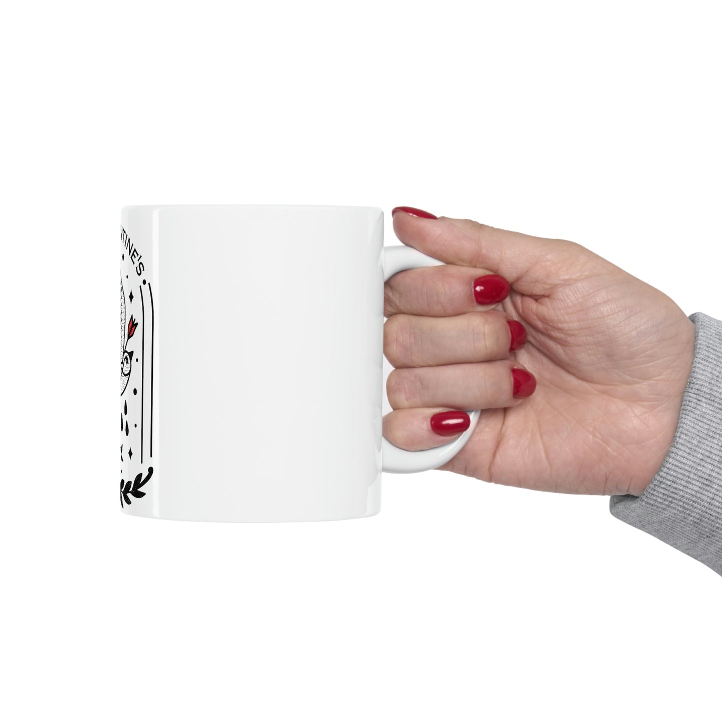 Anti Valentines Day Tattoo Aesthetic Mug