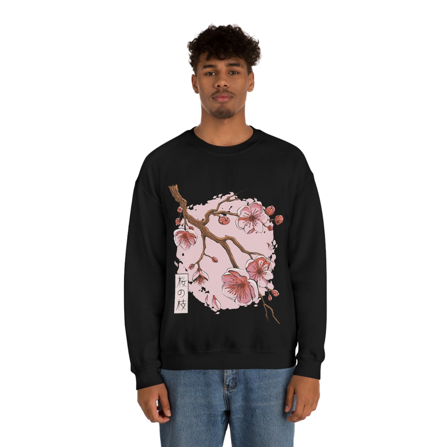 Japanese Aesthetic Sakura Blossom Flowers Sweatshirt